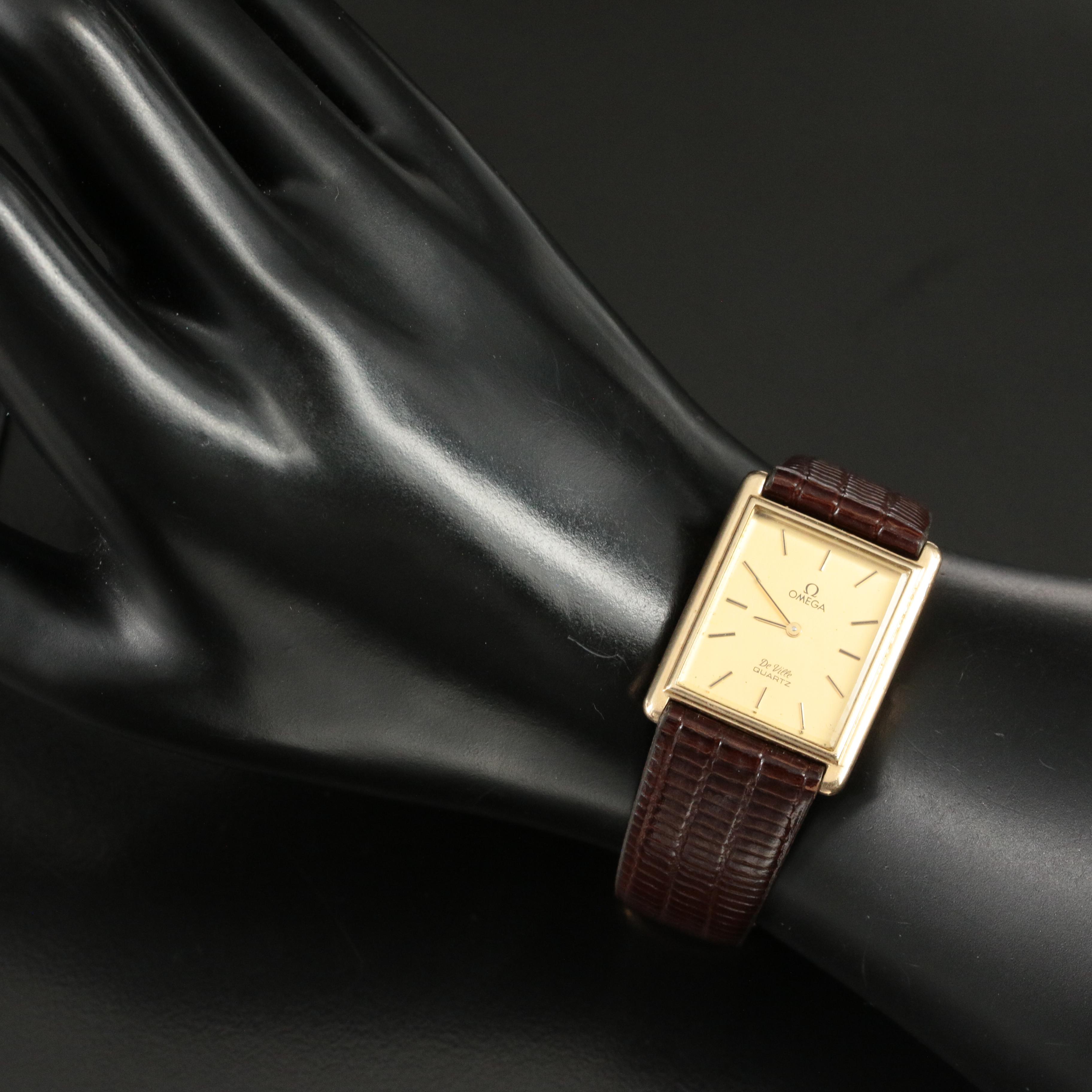 1980 Omega DeVille Quartz Watch