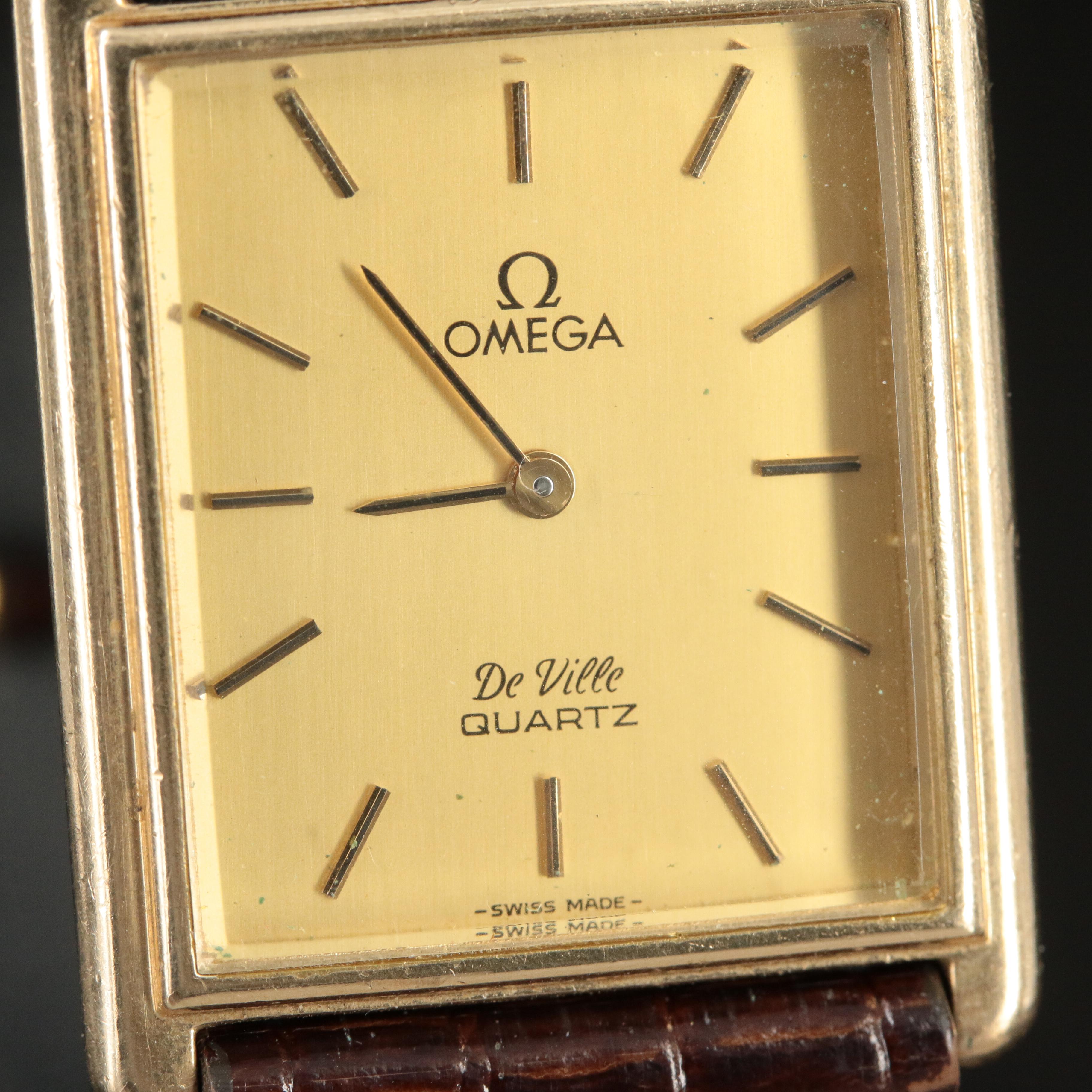 1980 Omega DeVille Quartz Watch