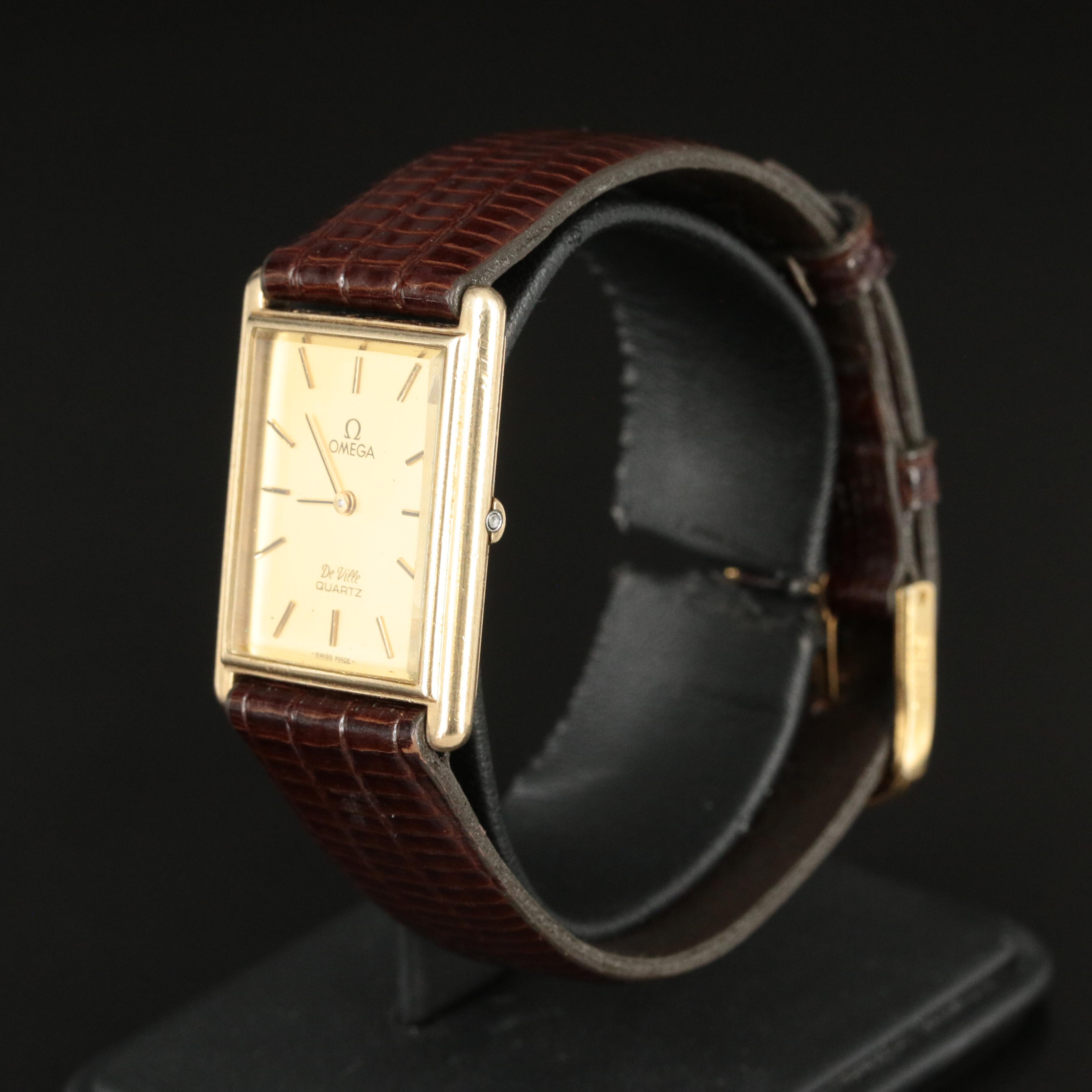 1980 Omega DeVille Quartz Watch