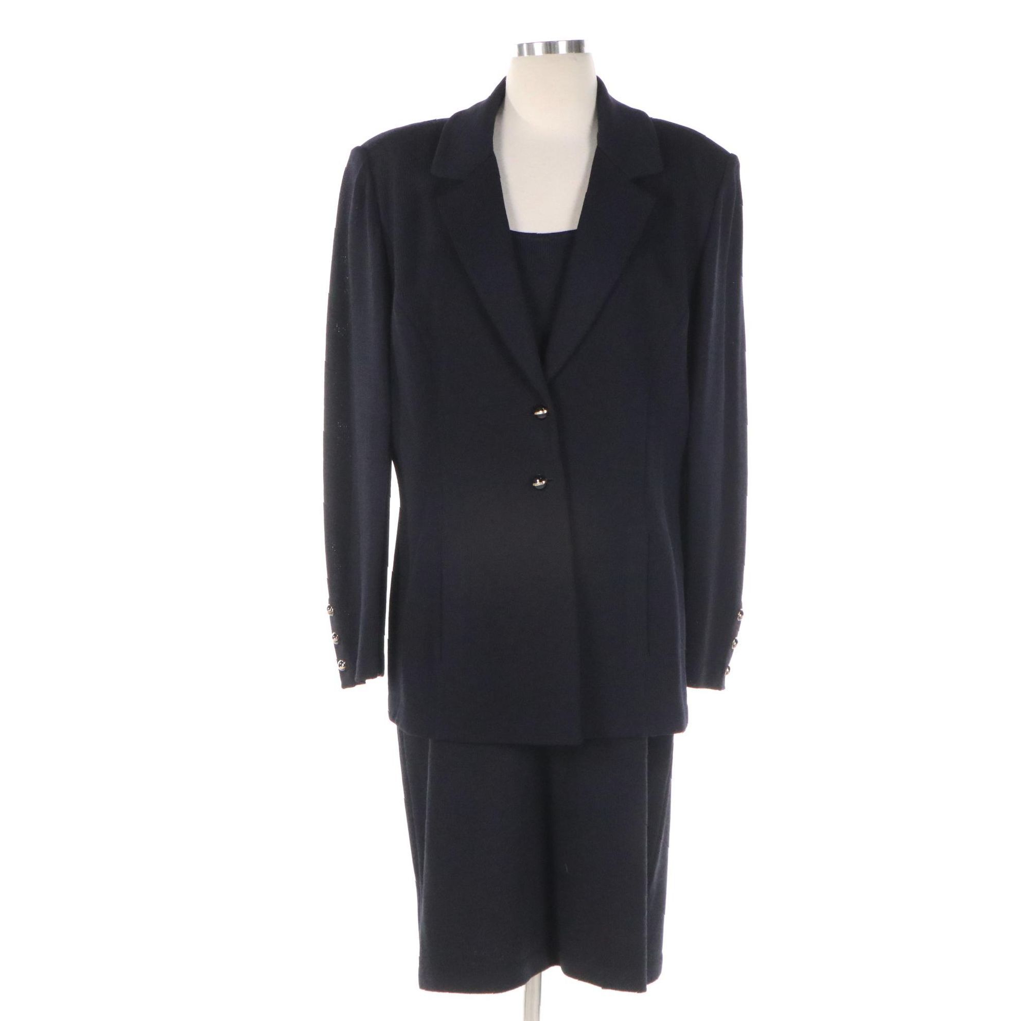 St. John Collection Sleeveless Dress and St. John Basics Knit Jacket, NWT