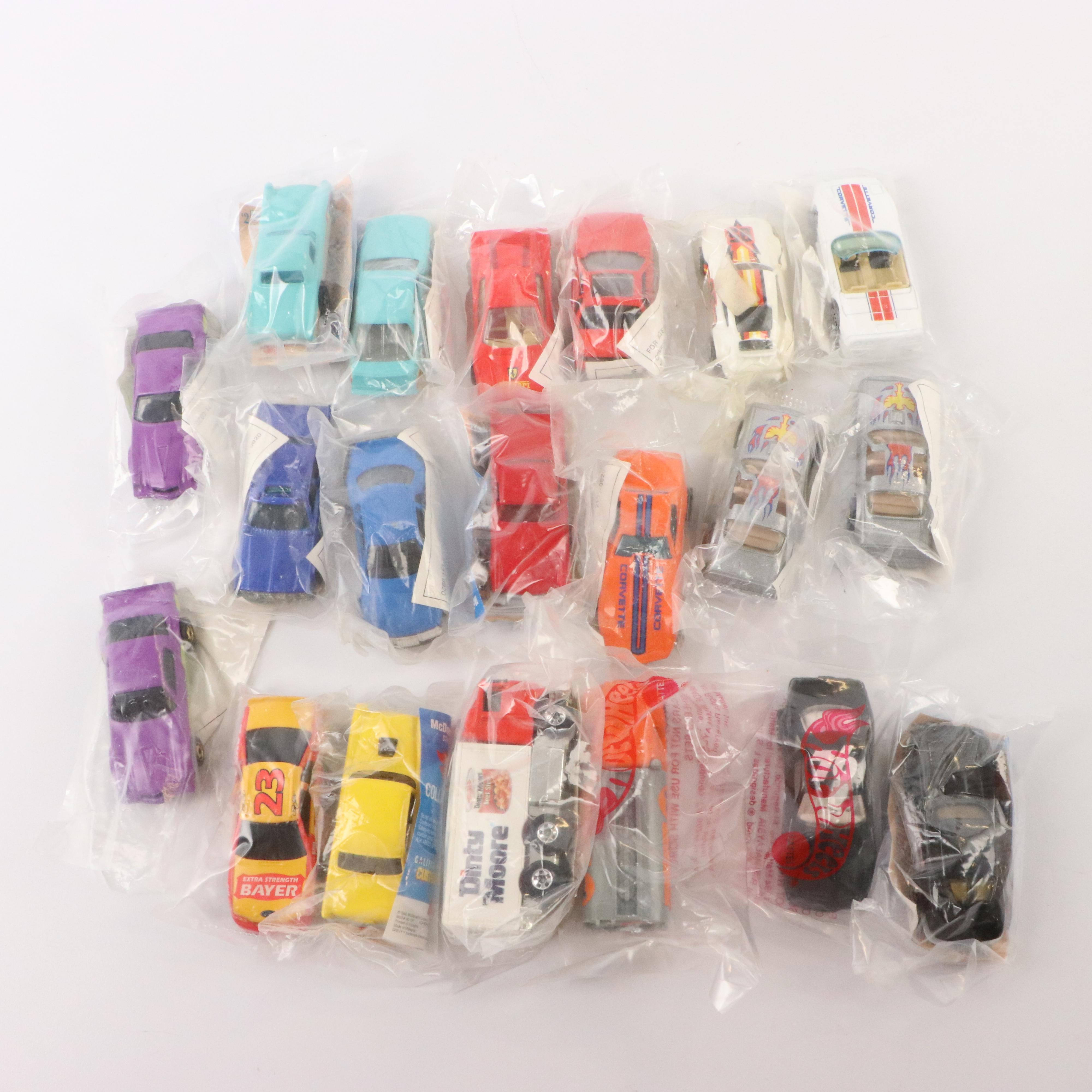 Hot Wheels First Editions, Krackle Car Series, Speed Spray Series, and