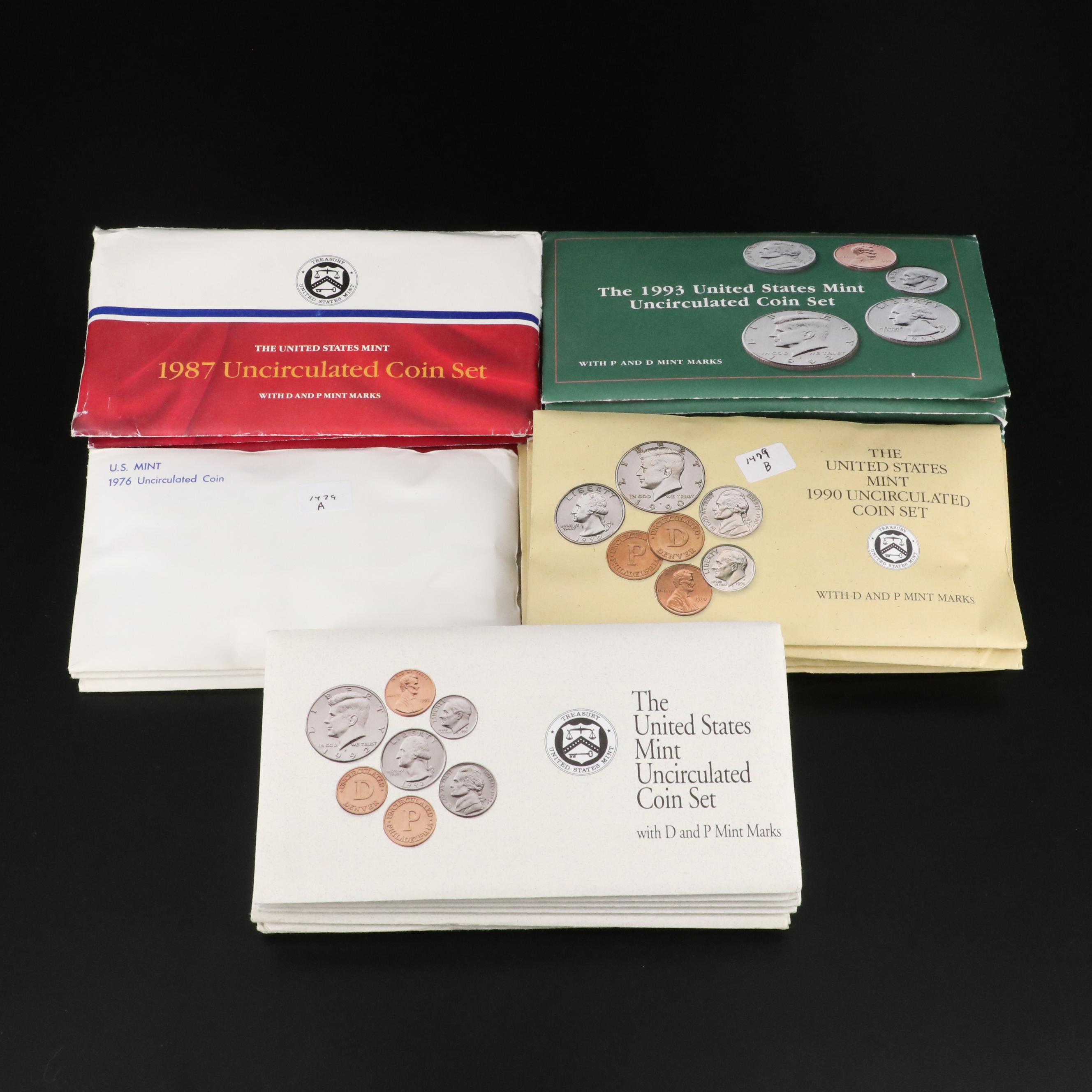 Twenty-Five U.S. Mint Uncirculated Sets