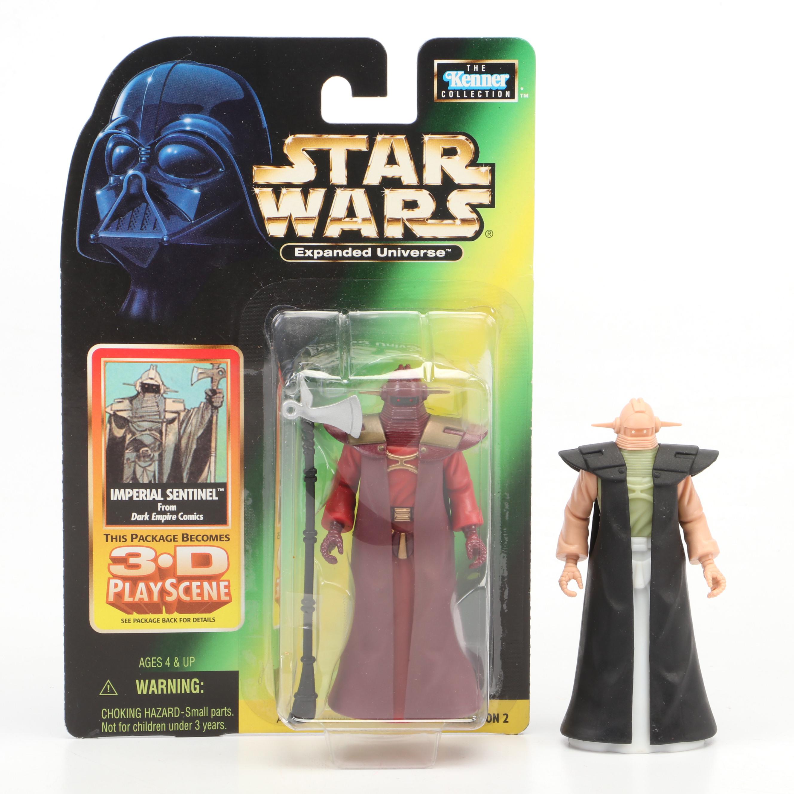 Kenner Green Tag Preproduction Star Wars "Imperial Sentinel" Action Figure, 1998