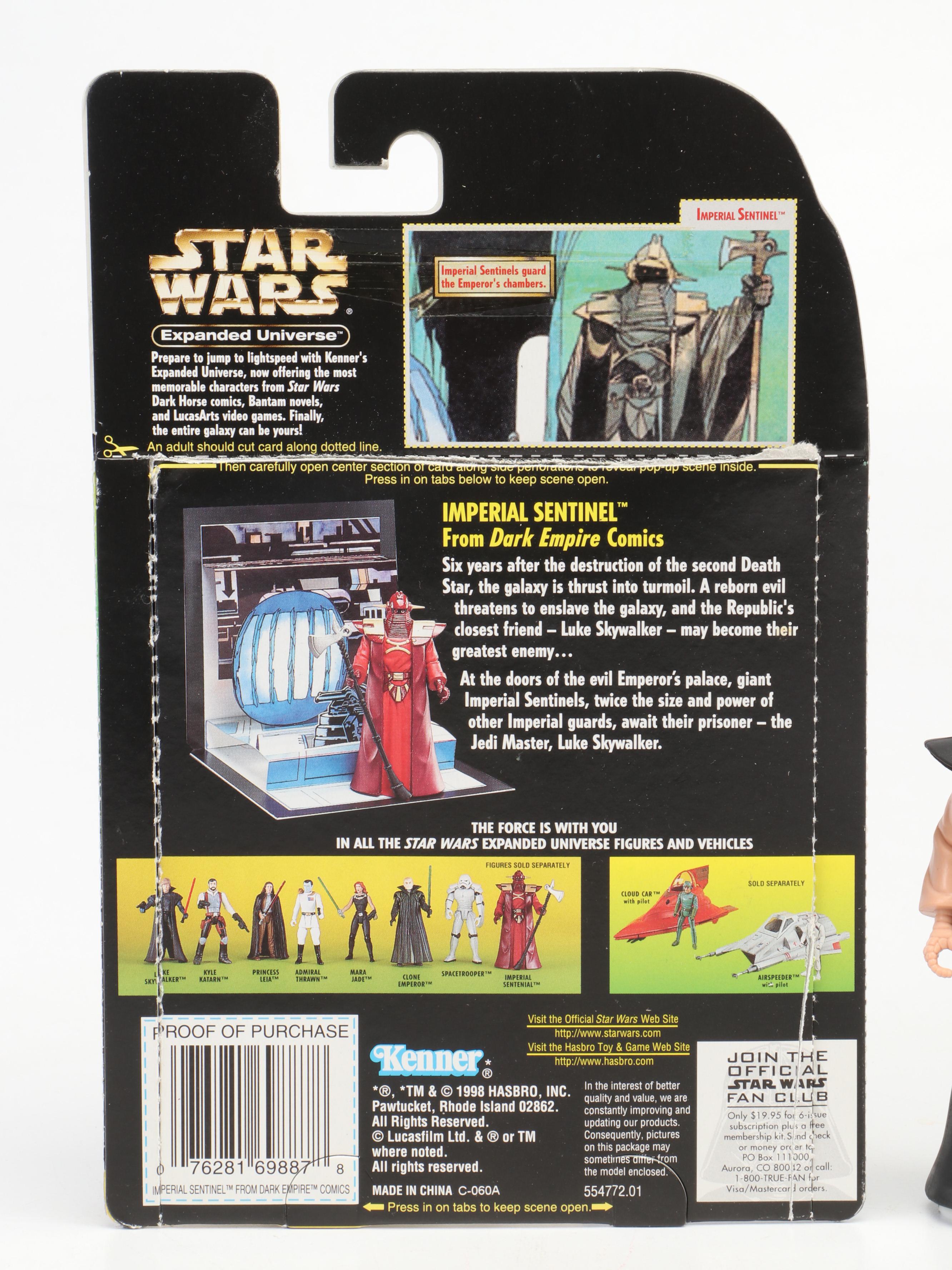 Kenner Green Tag Preproduction Star Wars "Imperial Sentinel" Action Figure, 1998