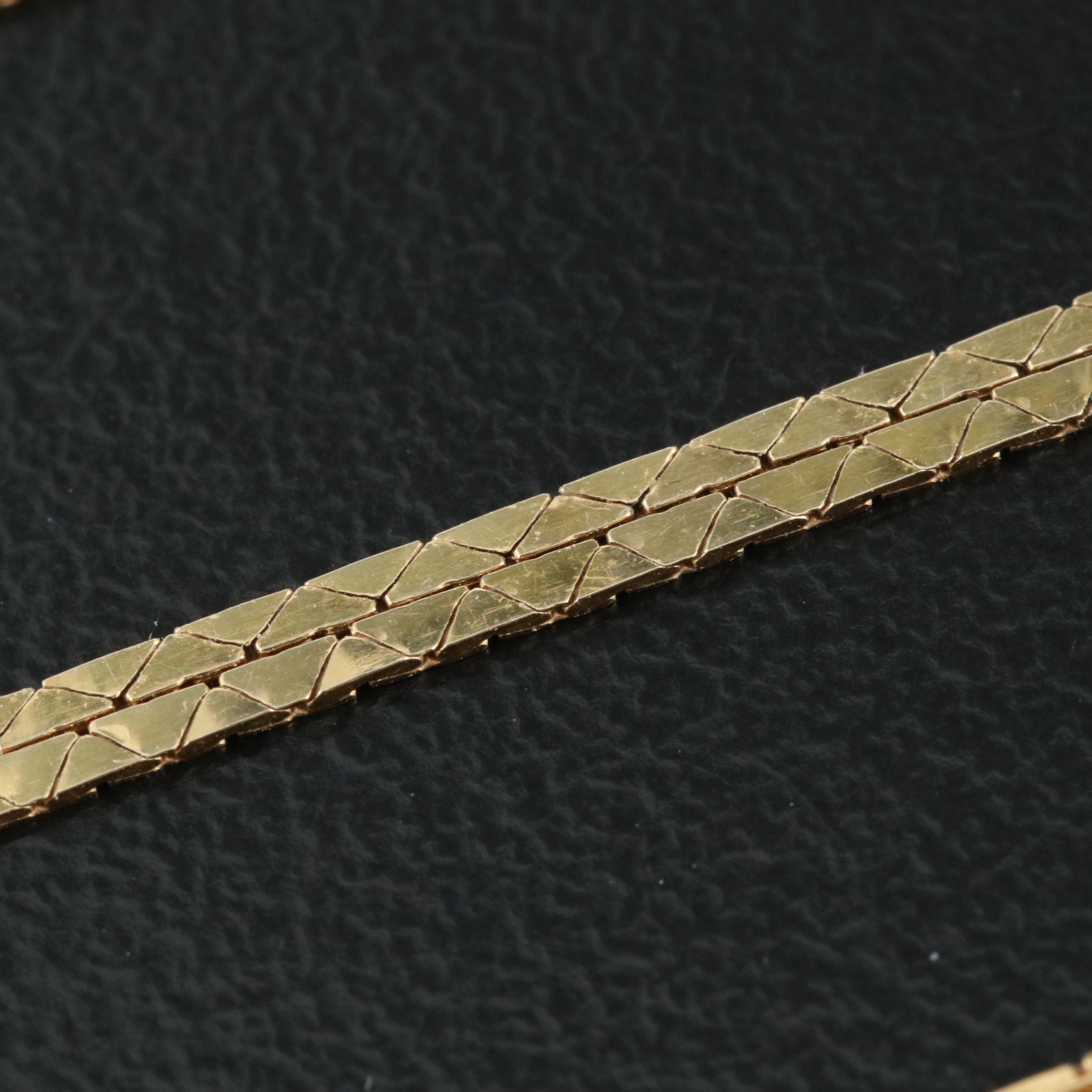 14K Cobra Chain Necklace