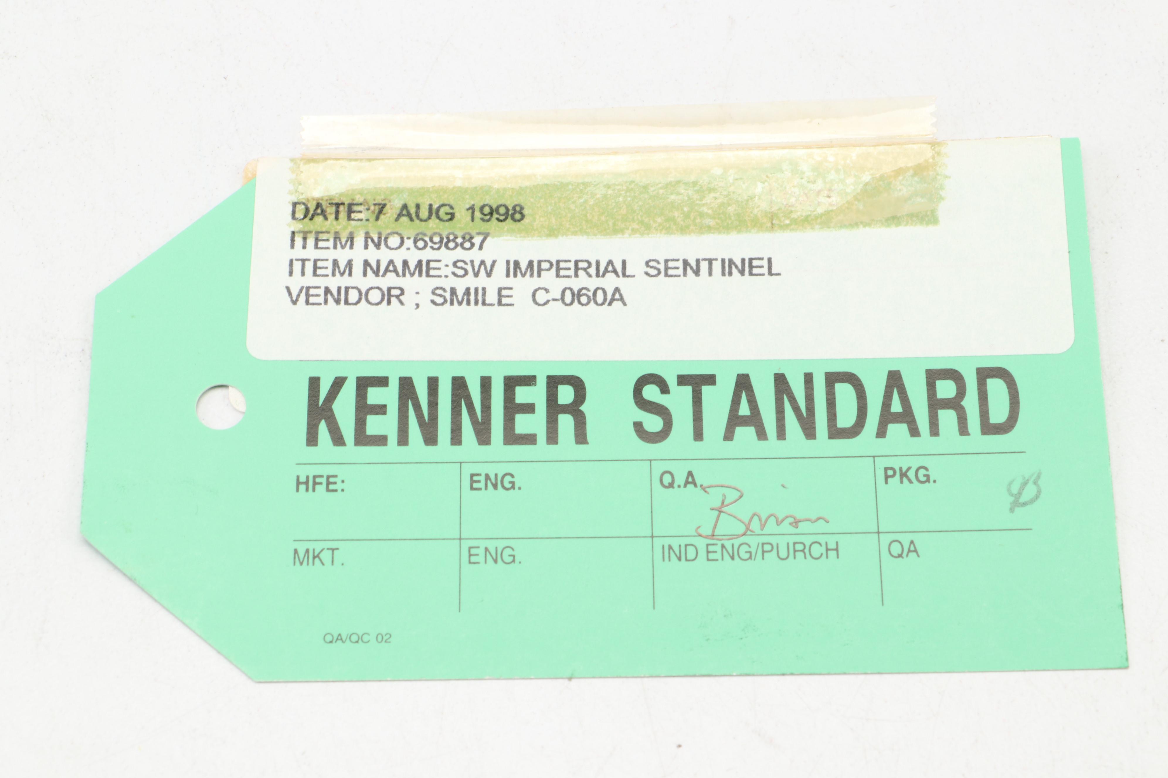 Kenner Green Tag Preproduction Star Wars "Imperial Sentinel" Action Figure, 1998