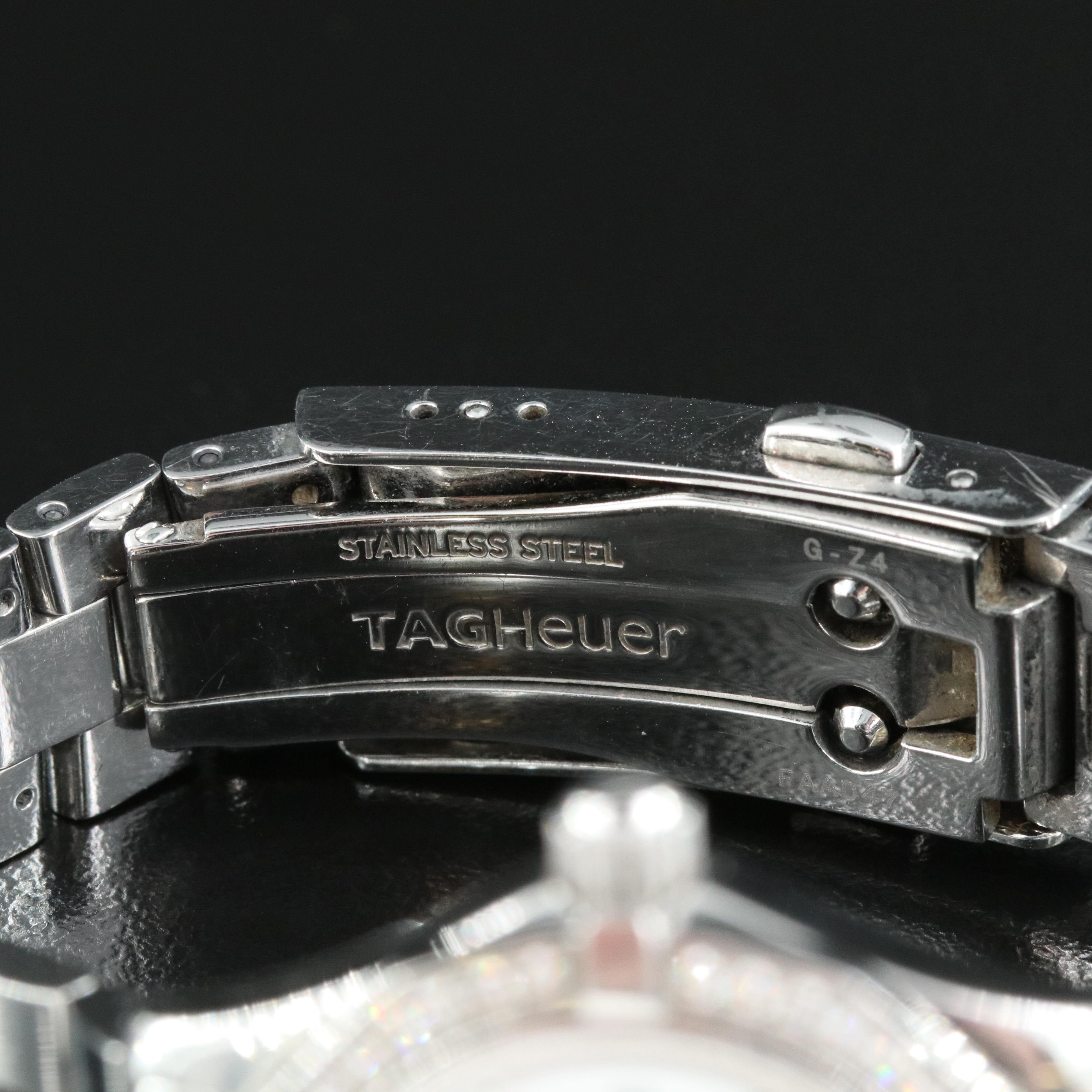 TAG Heuer Mother-of-Pearl, Diamond Dial and Bezel Aquaracer Watch