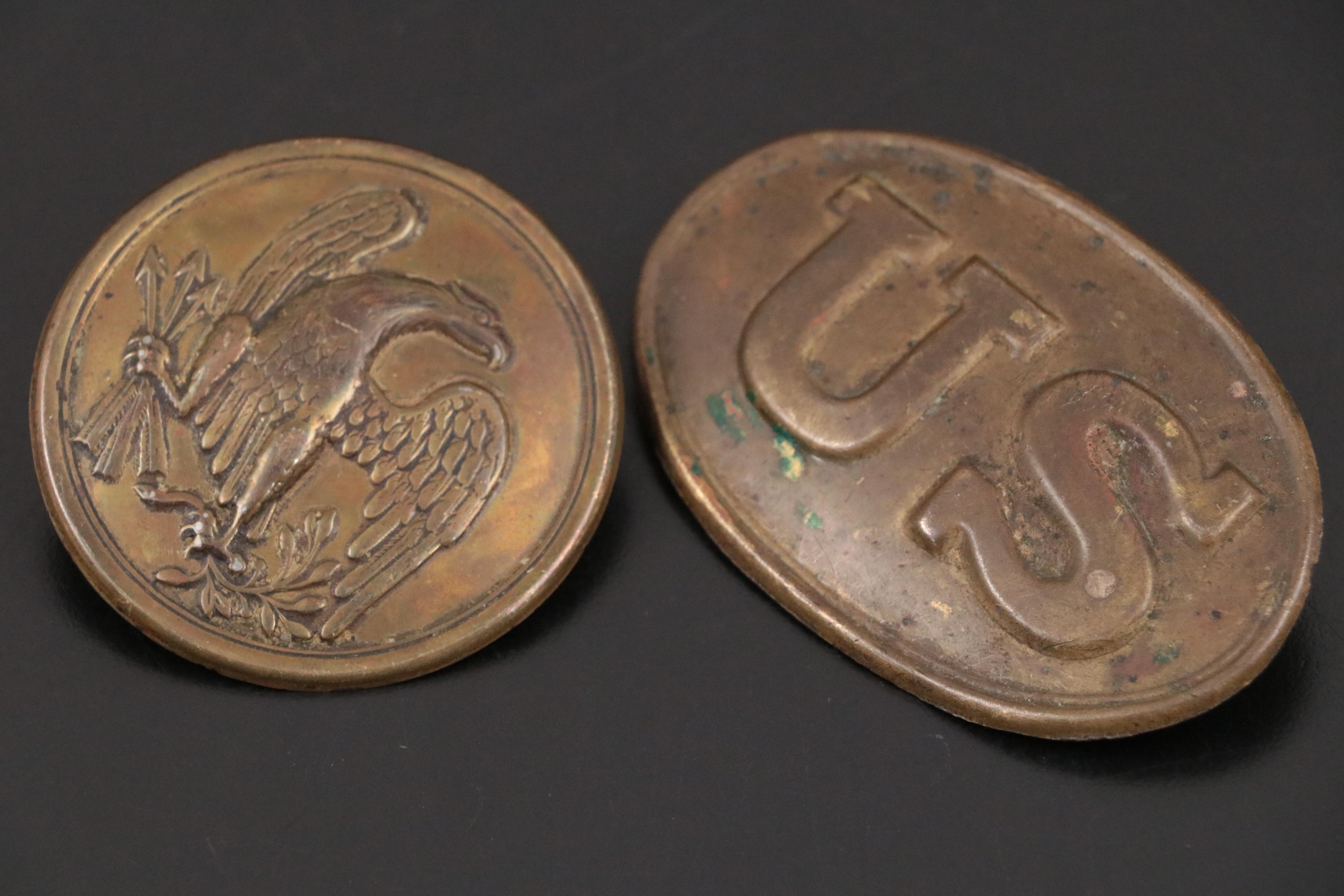 Civil War Union Belt Buckles