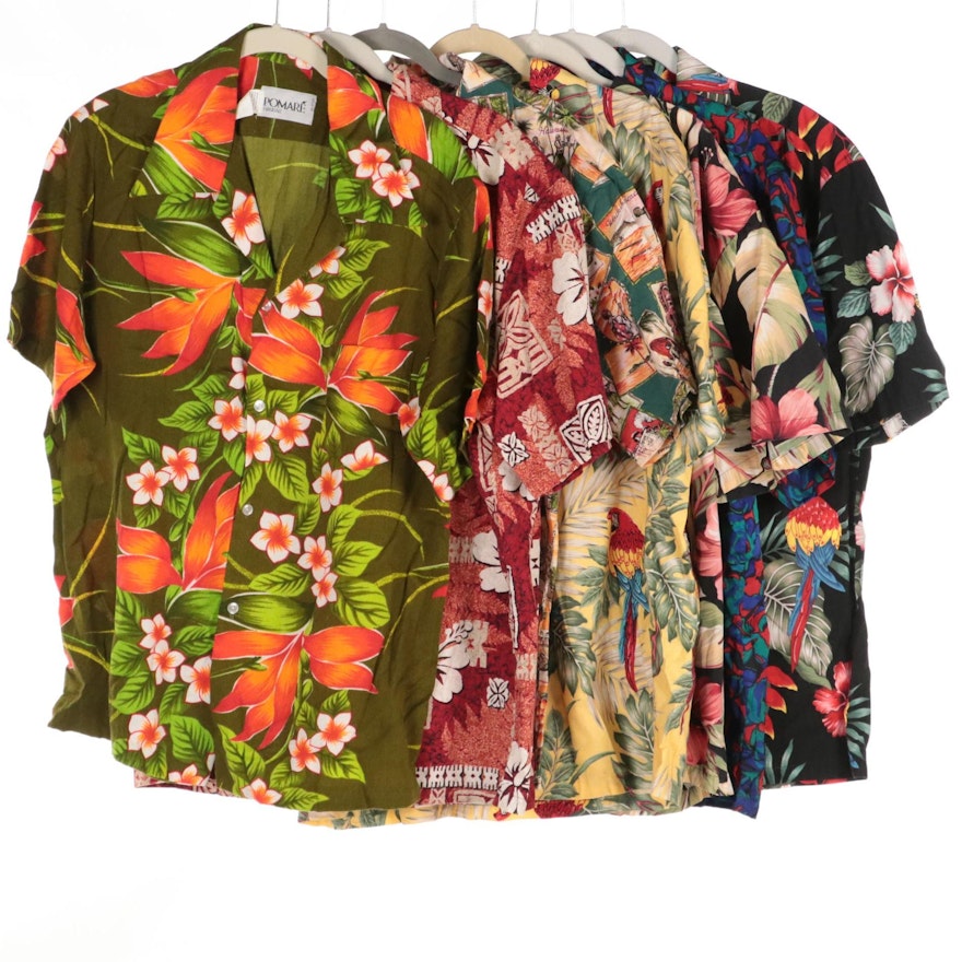Men's Pomaré, Andy Mohan, Pacific Legend, and Other Hawaiian Made Aloha ...