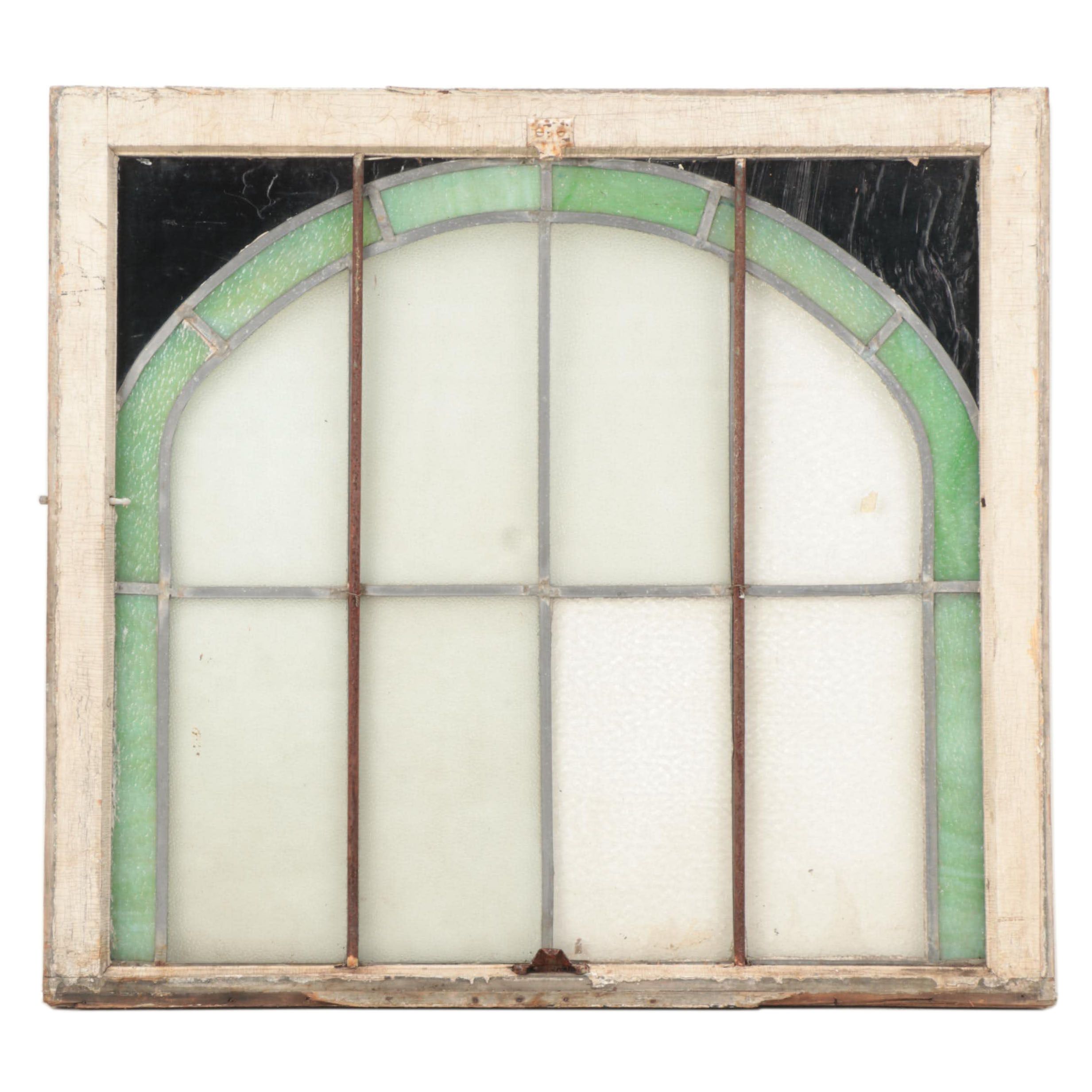 Hand-Crafted Stained Glass Window Panel