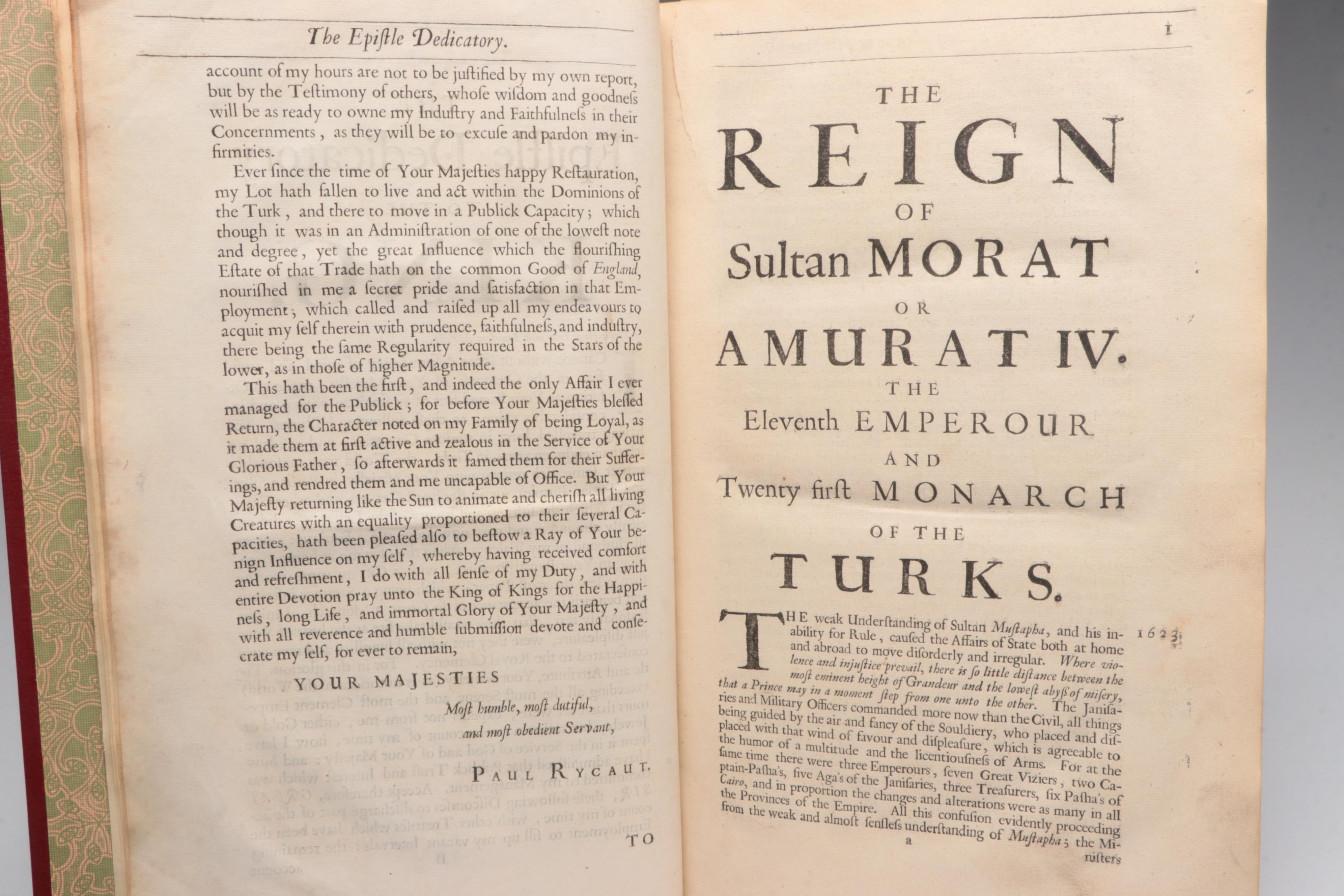 "The History of the Turkish Empire" by Paul Rycaut, 1680