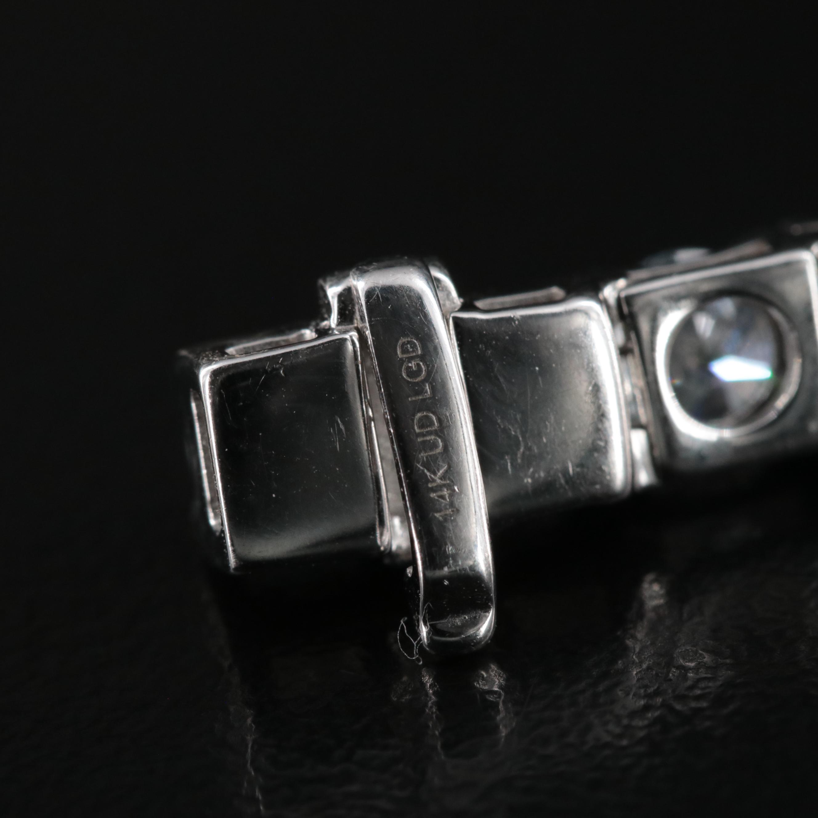 14K 13.02 CTW Lab Grown Diamond Line Bracelet