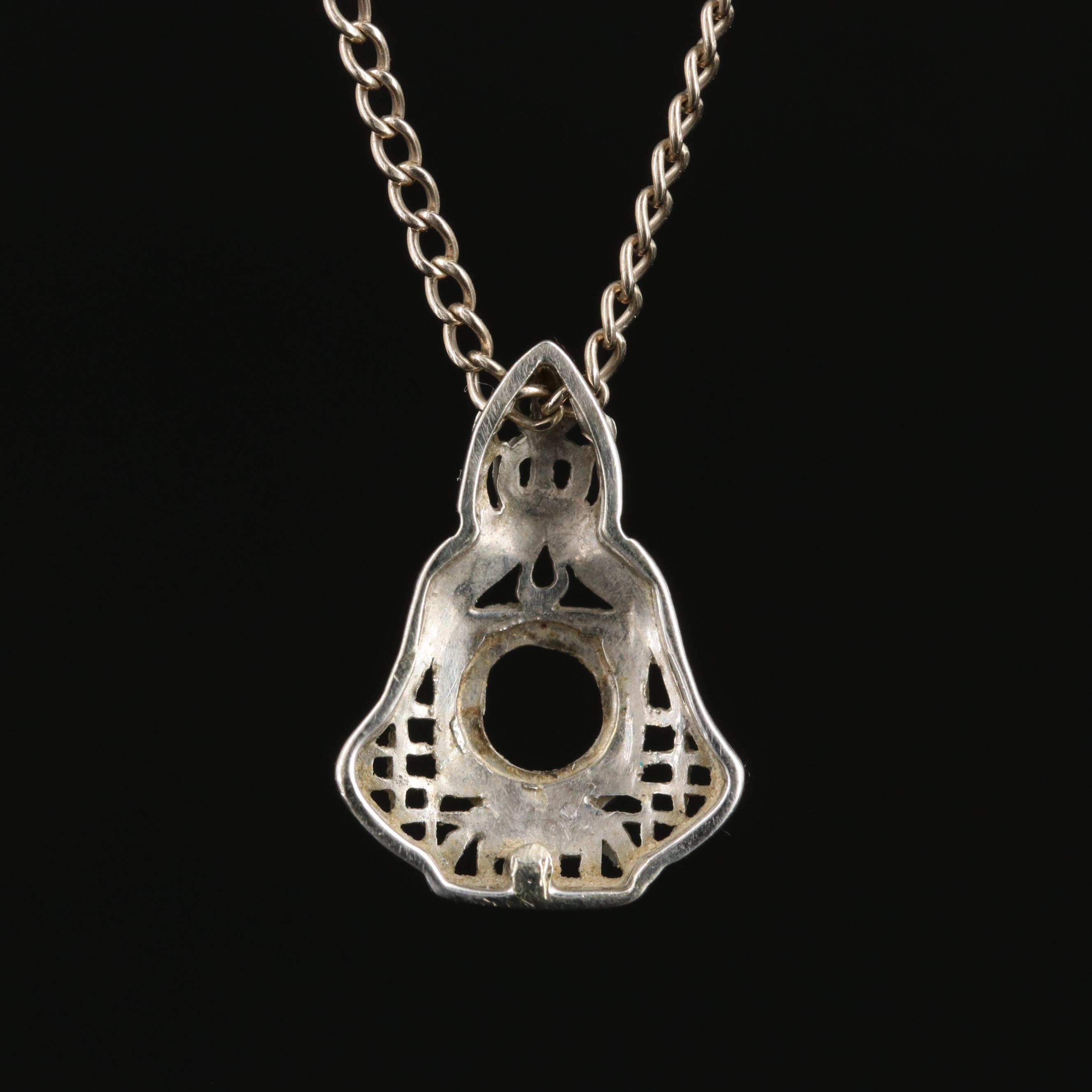 14K and 10K Pendant Necklace