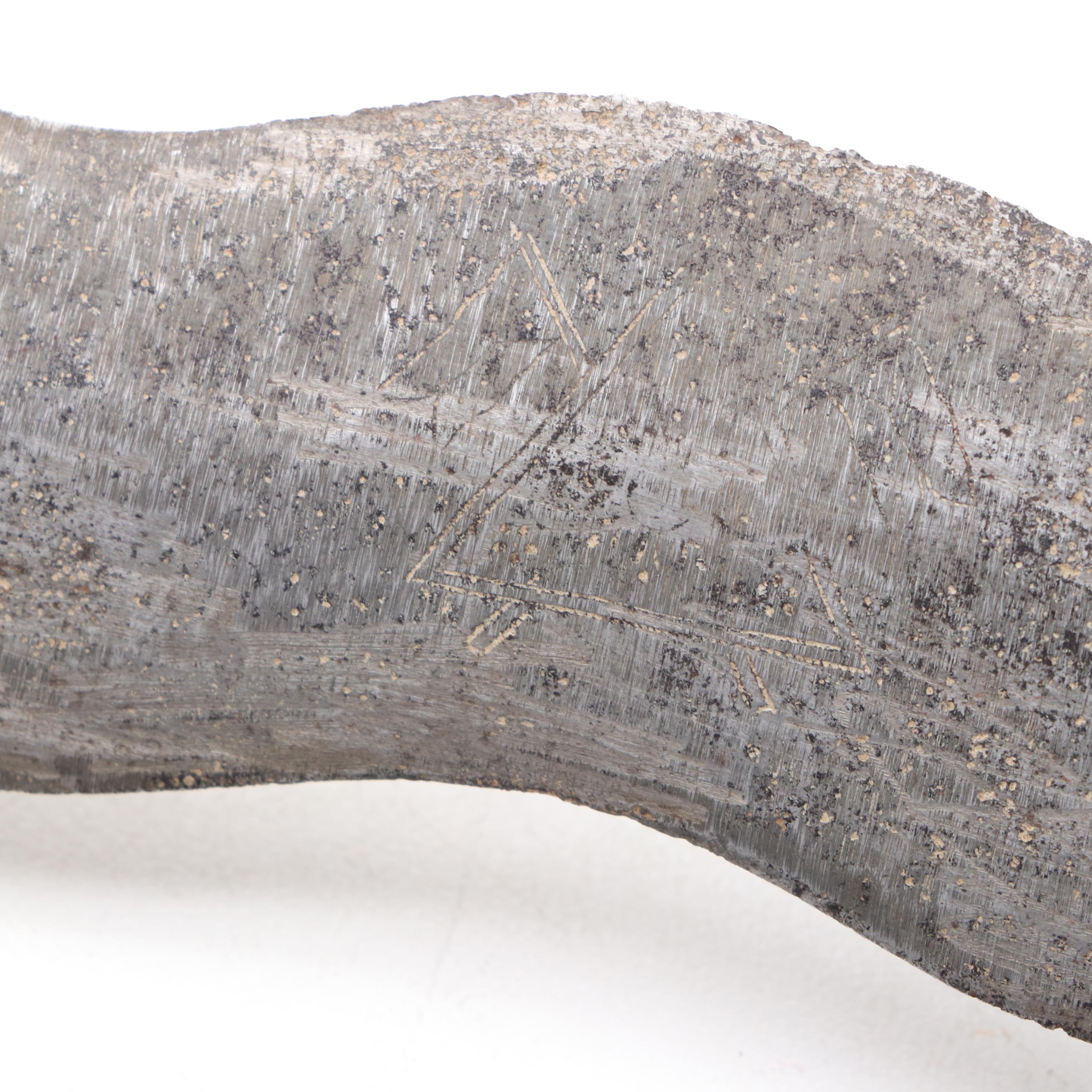 Pair of Hand-Forged Keris Short Swords