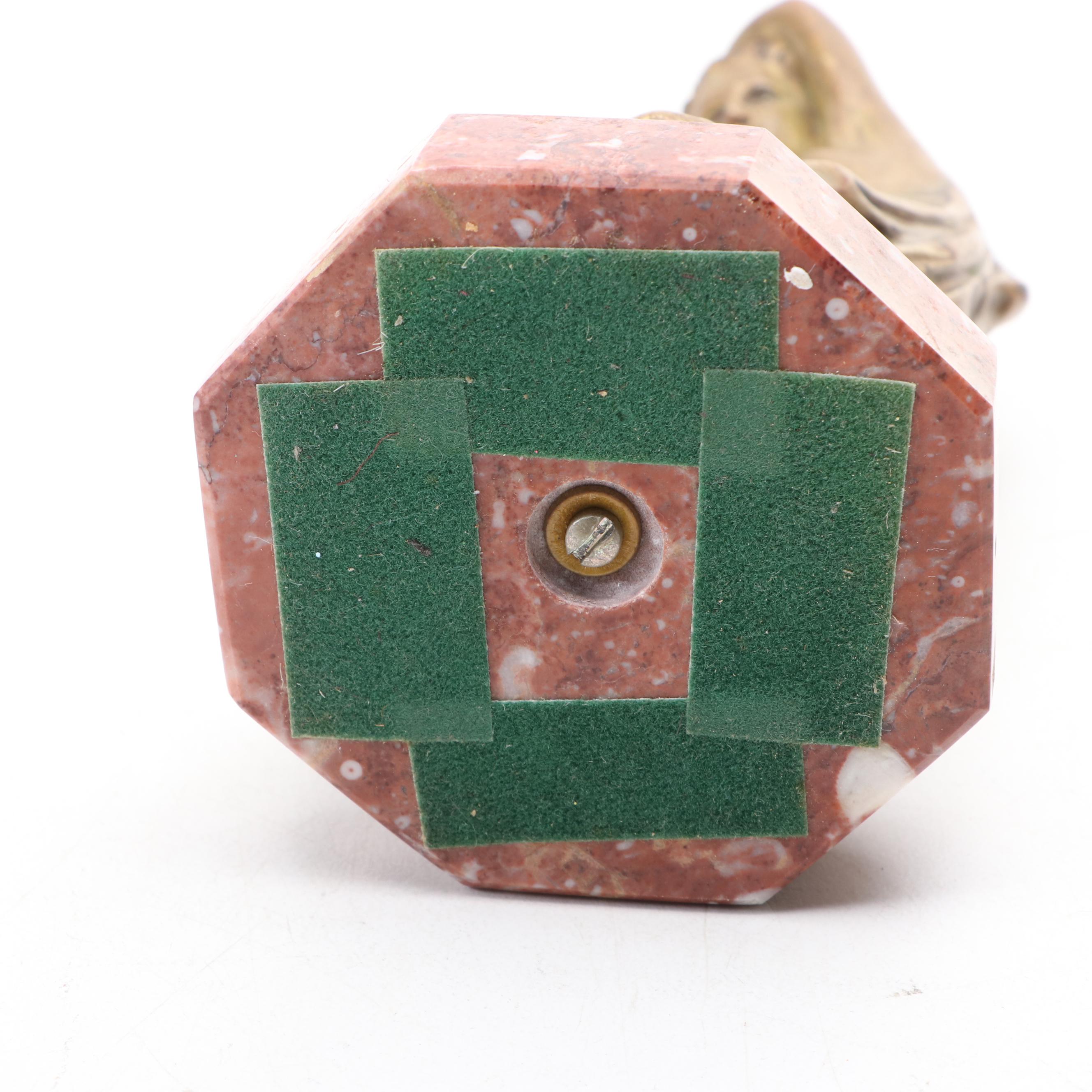 French Bathing Venus Sculpture after Leveque with Other Candlesticks