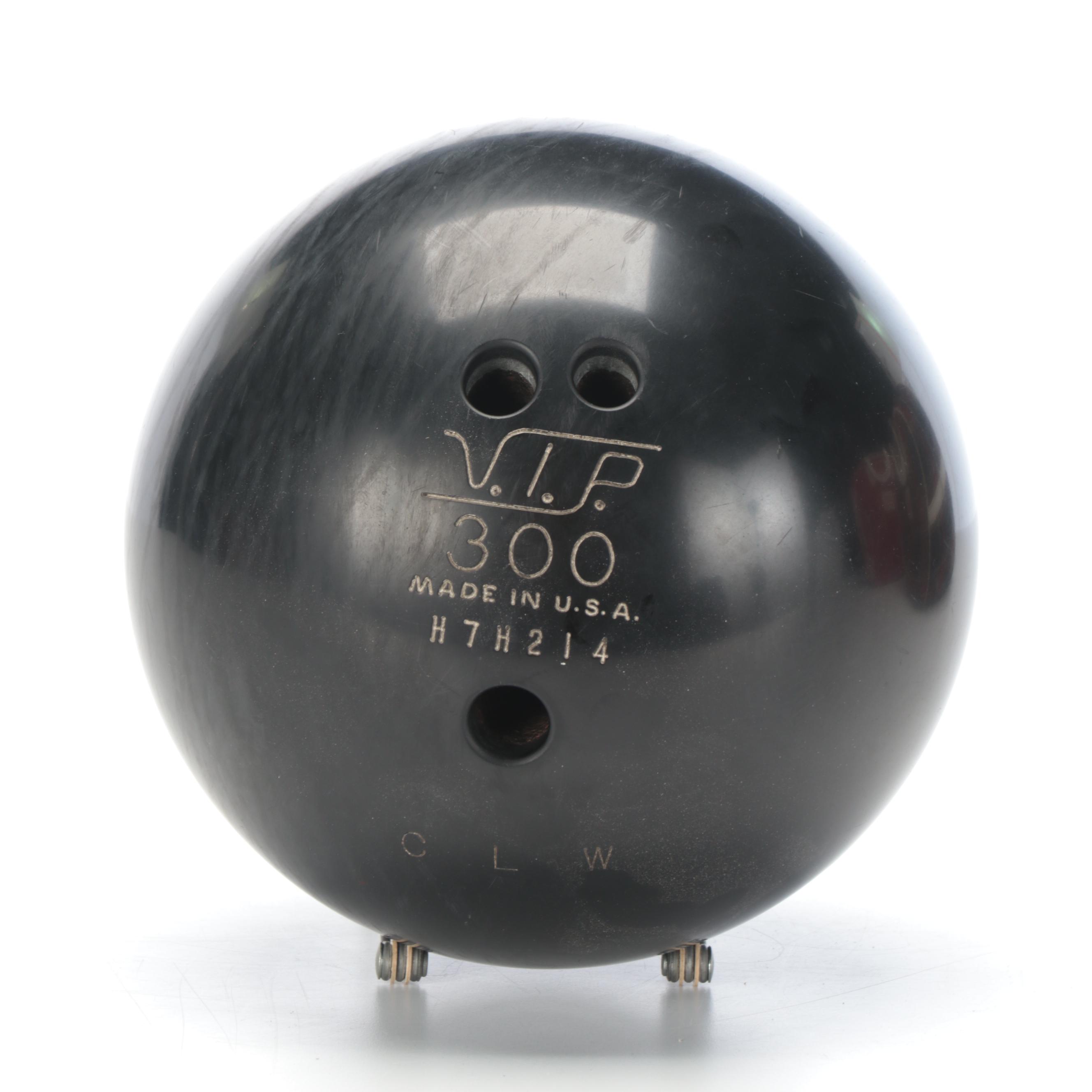 VIP 300 and Brunswick Bowling Balls With Cases and Shoes