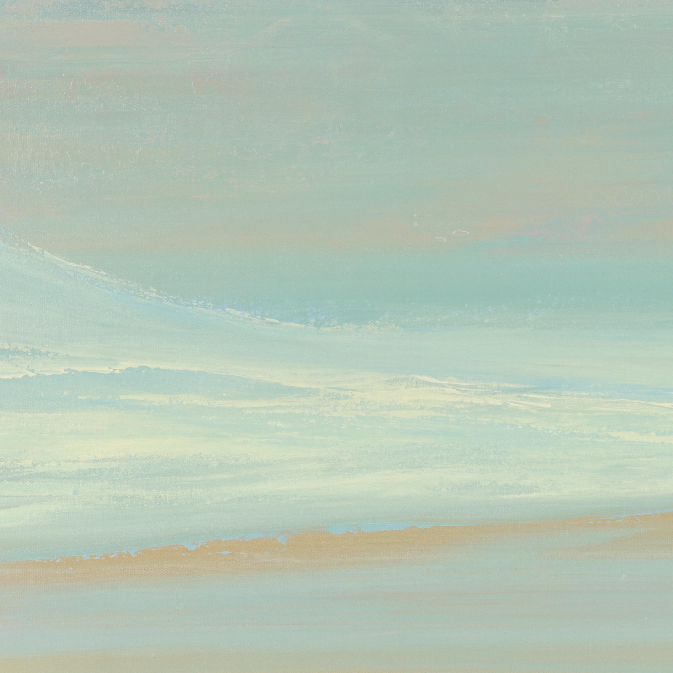 Saul Gefen Abstract Acrylic Painting "Far North," 2023