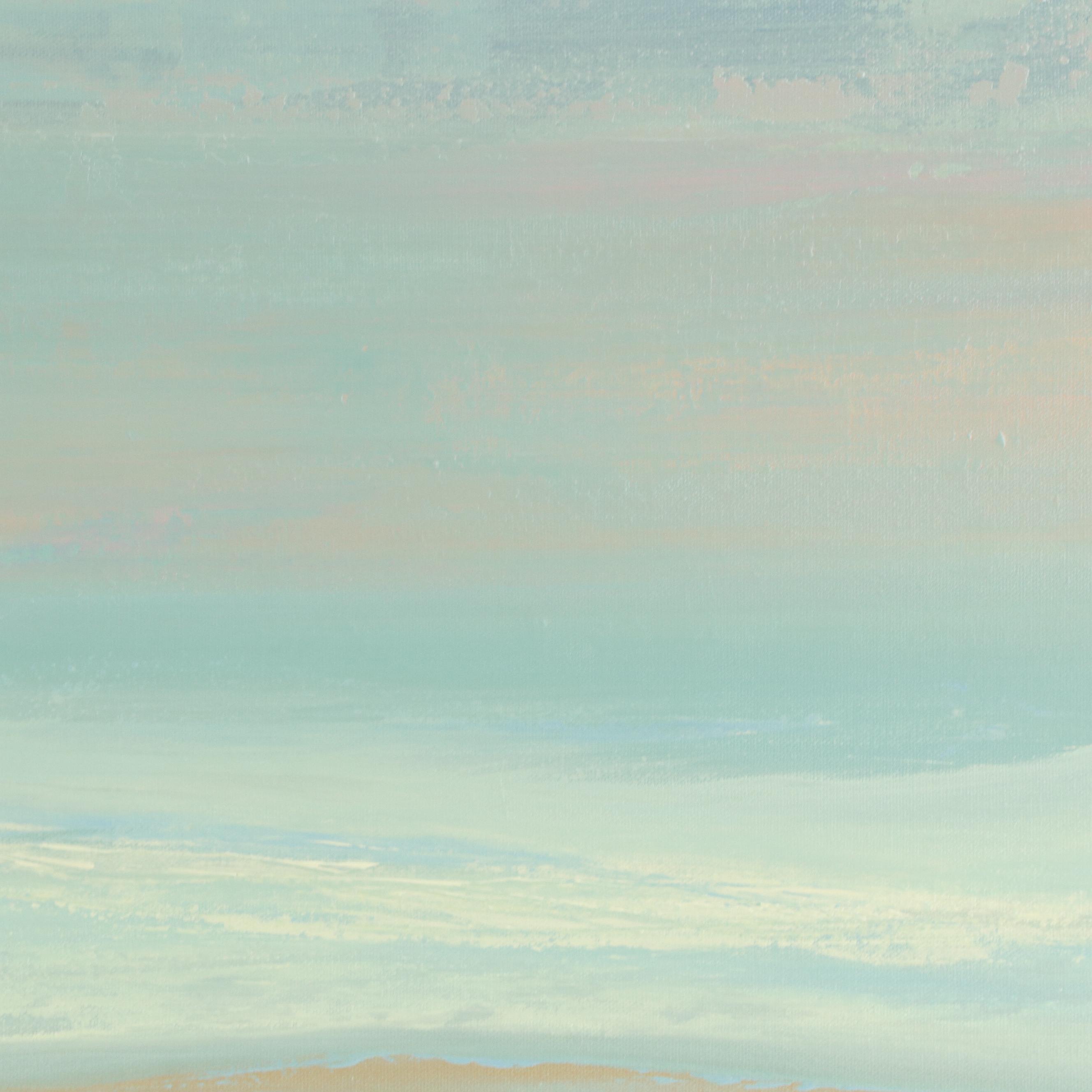 Saul Gefen Abstract Acrylic Painting "Far North," 2023