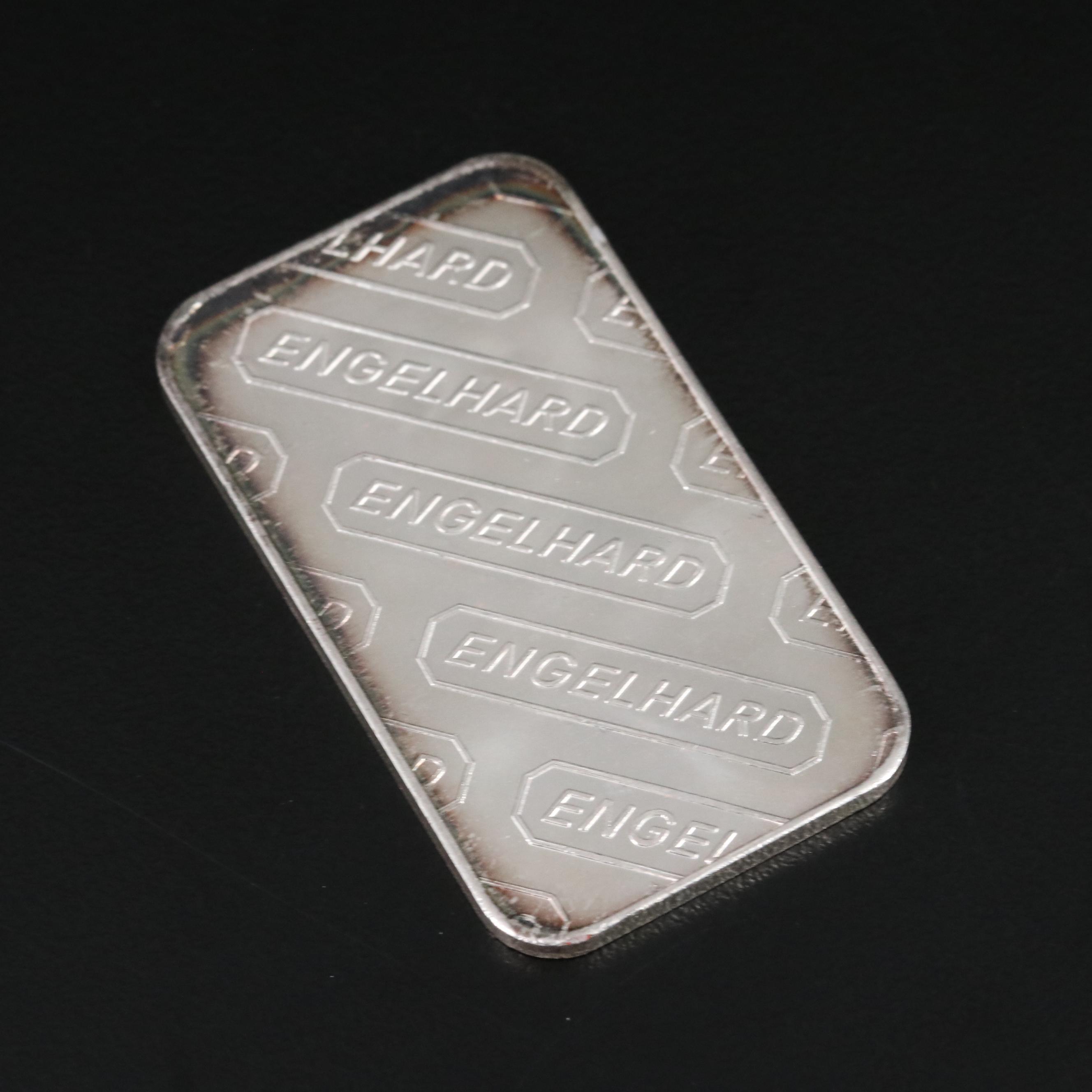 Engelhard 1-Oz Fine Silver Bar