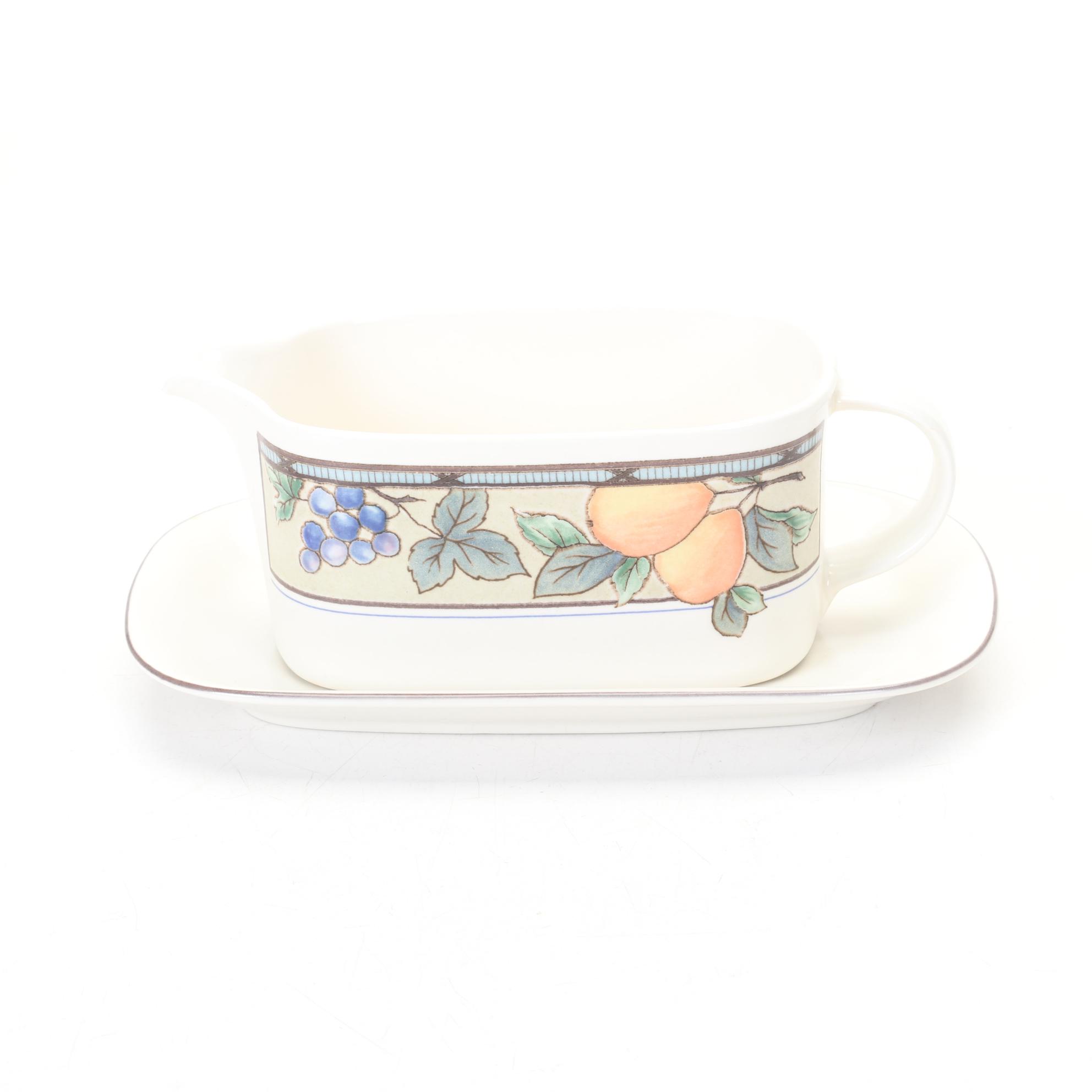 Mikasa "Intaglio" and "Garden Harvest" Dinnerware and Canister Set