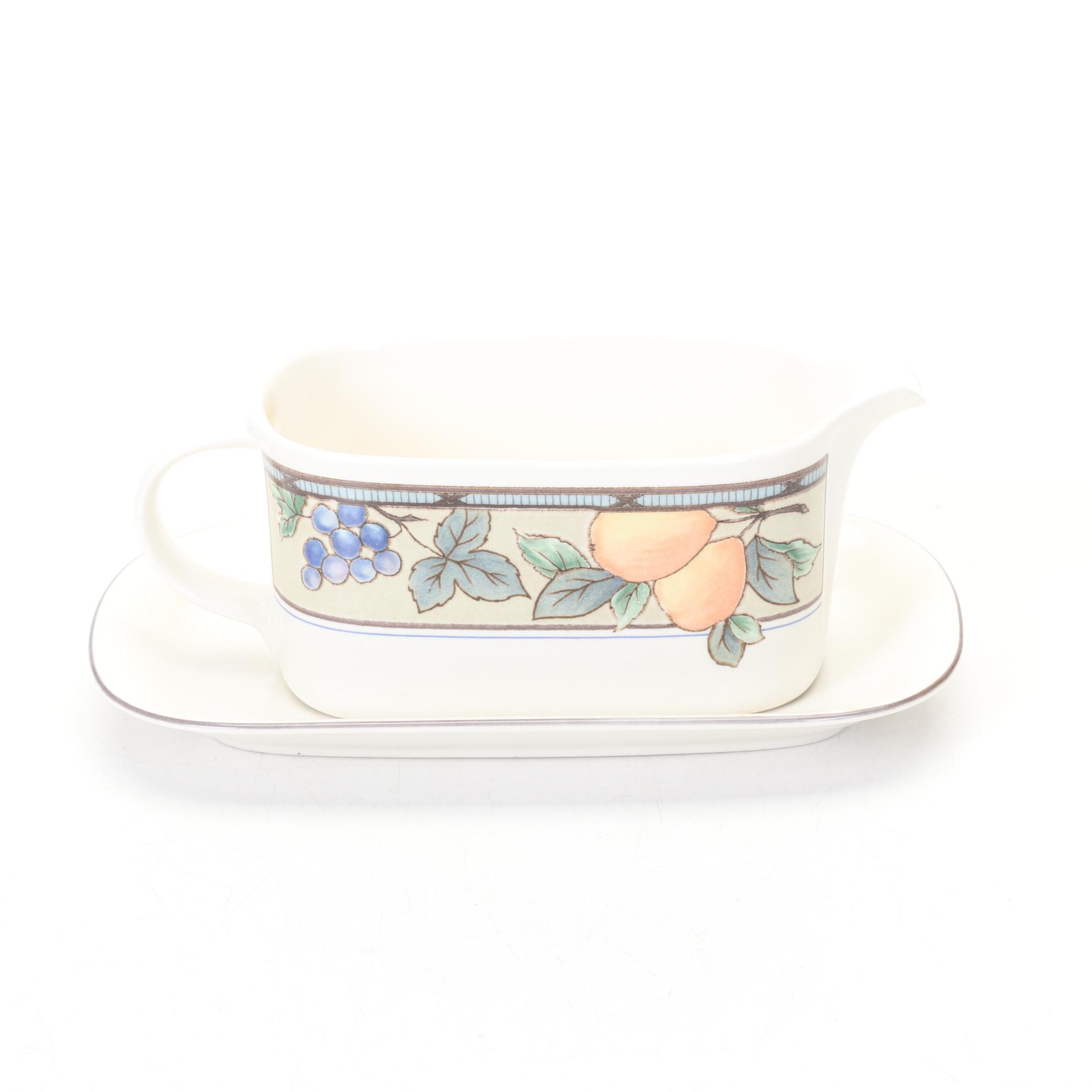 Mikasa "Intaglio" and "Garden Harvest" Dinnerware and Canister Set