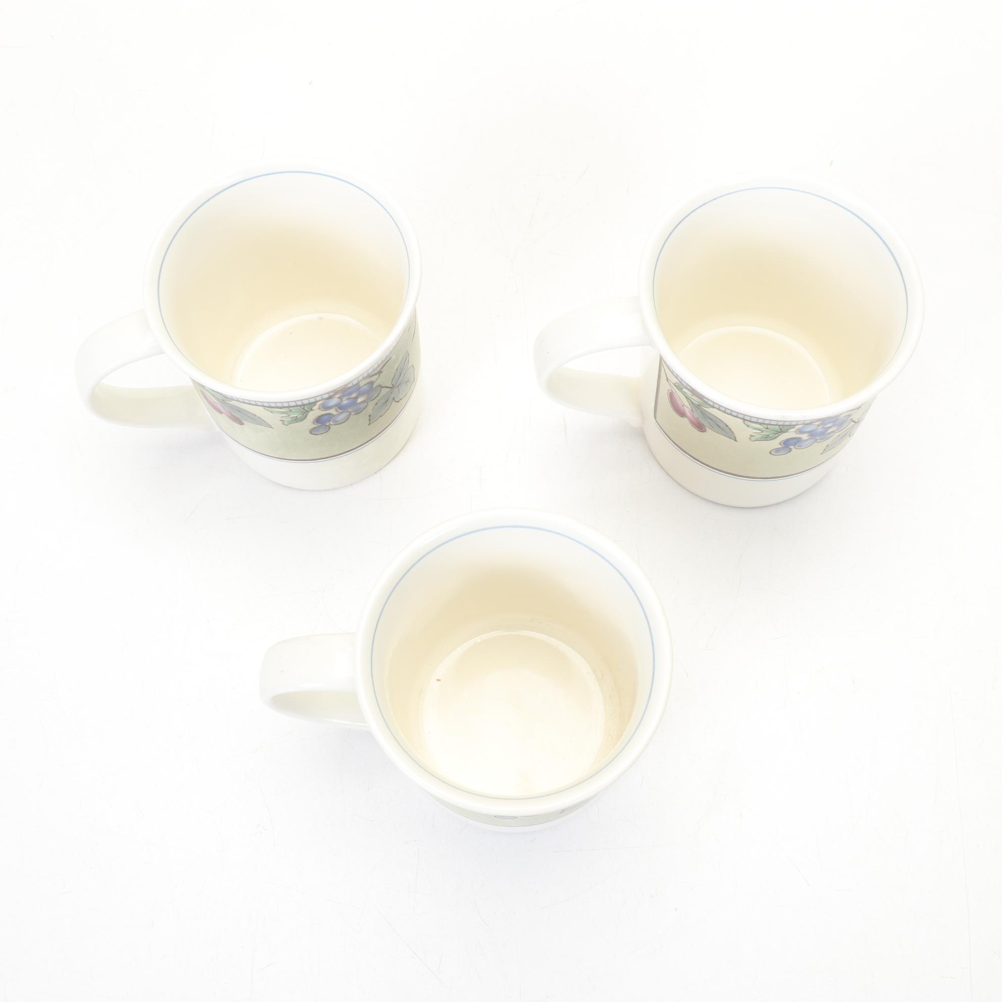 Mikasa "Intaglio" and "Garden Harvest" Dinnerware and Canister Set