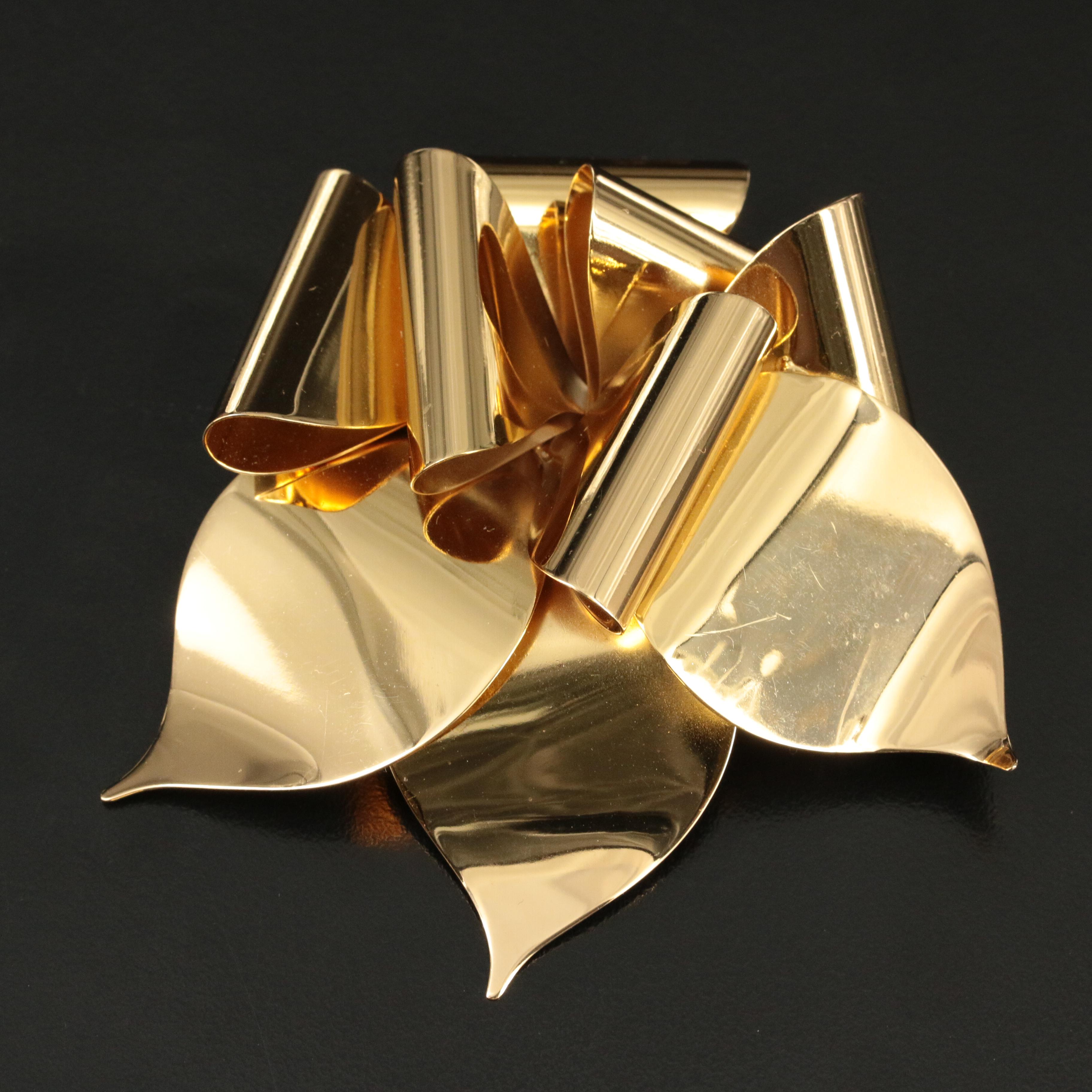 Christian Dior Large Gift Bow Ribbon Brooch