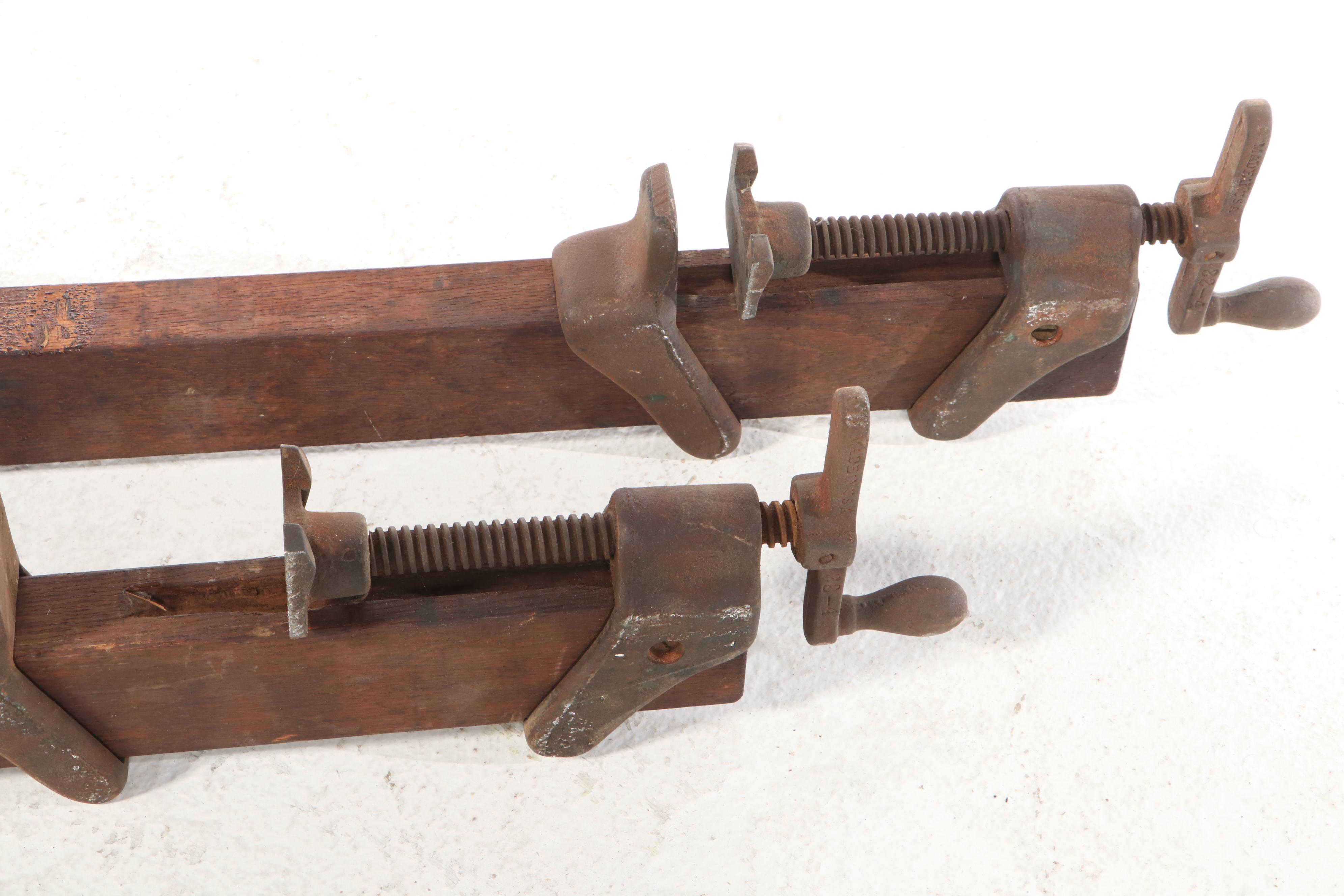 Pair of Heavy Duty Bar Clamps