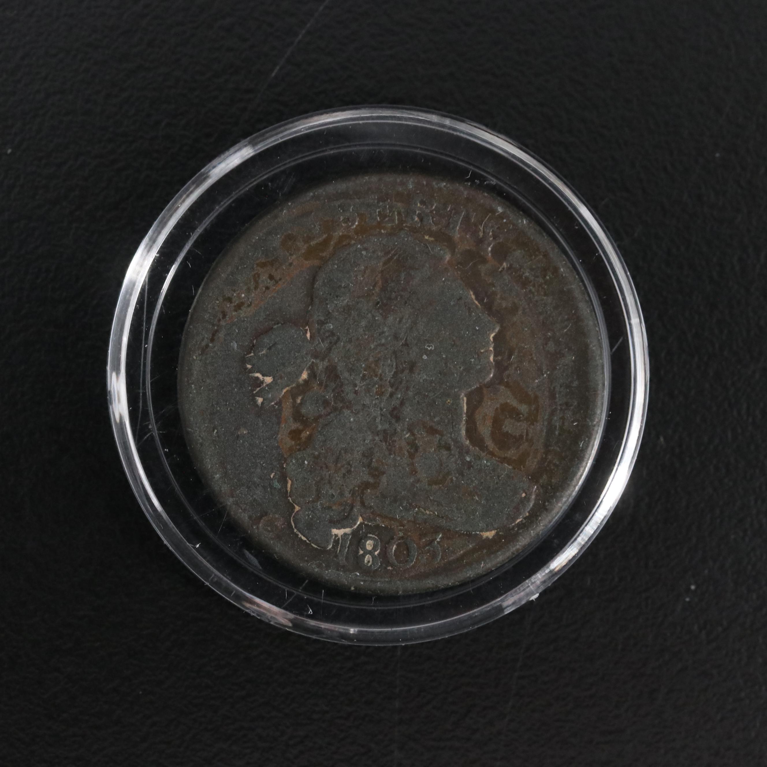 1803 Draped Bust Large Cent