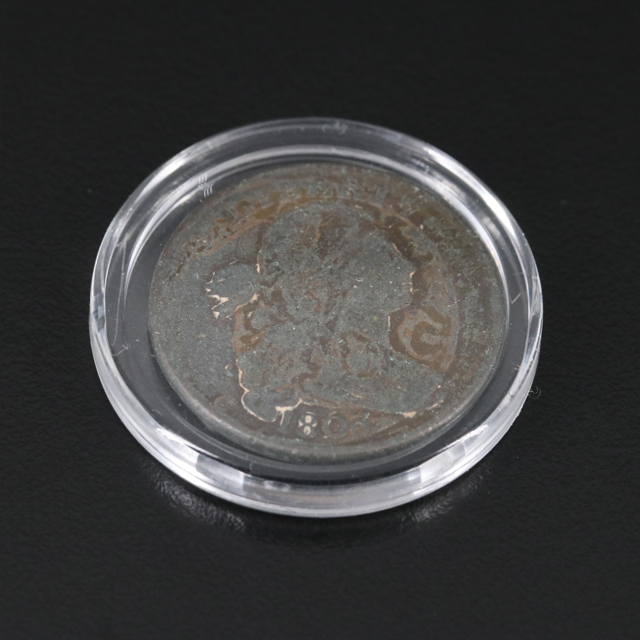 1803 Draped Bust Large Cent