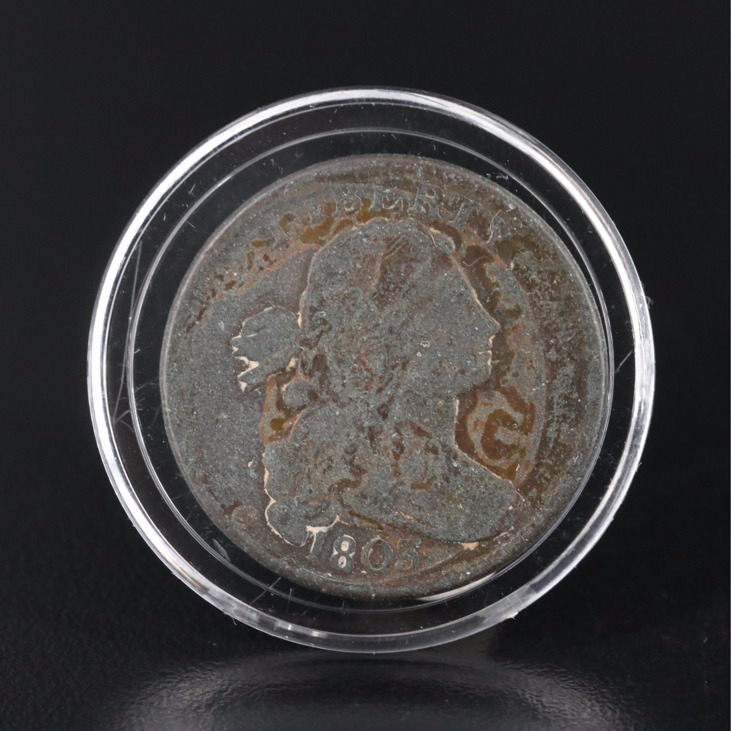 1803 Draped Bust Large Cent