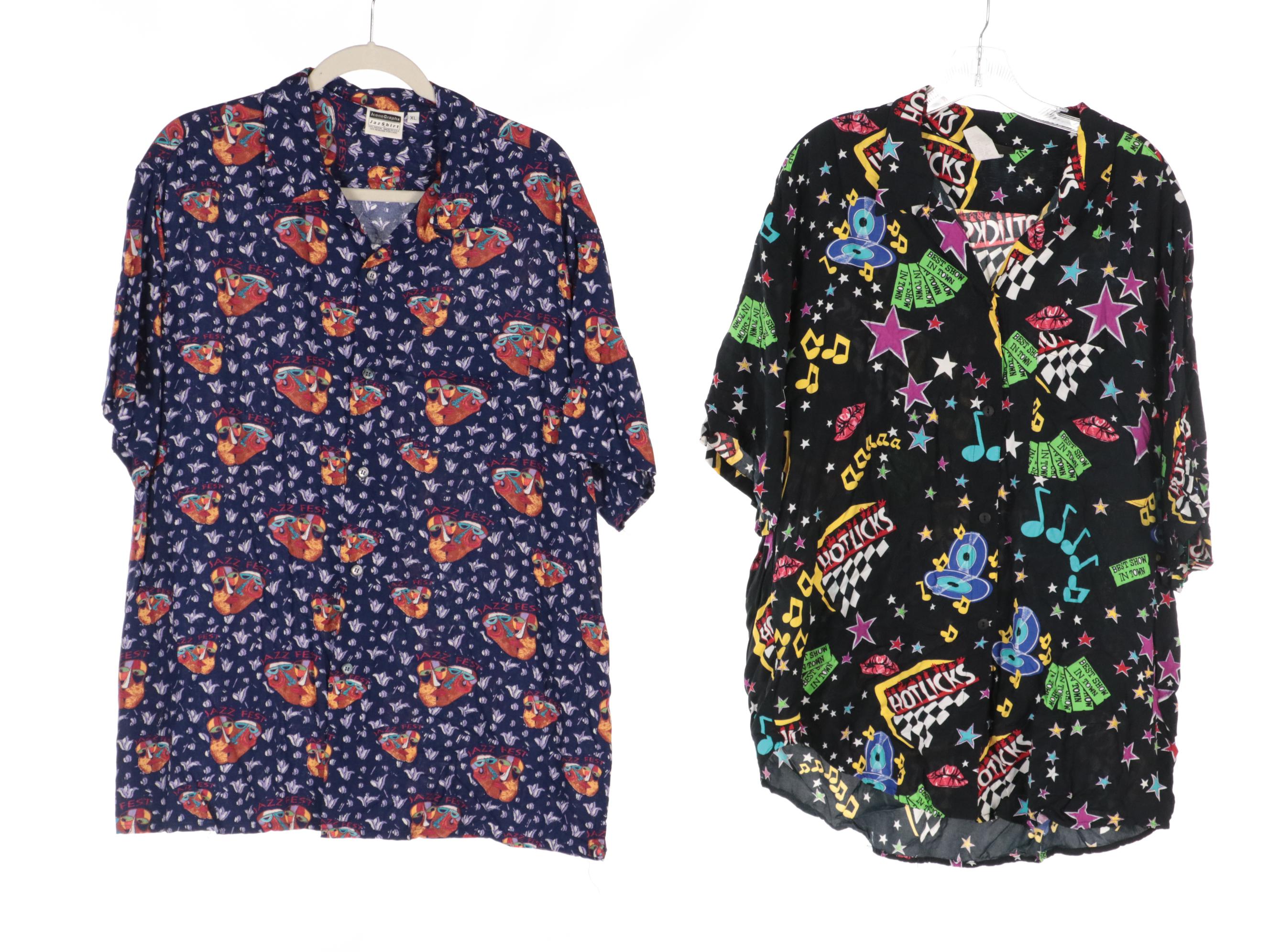 Men's Ky's and Kane Hawaiian Made Aloha Shirts and Other Camp Shirts