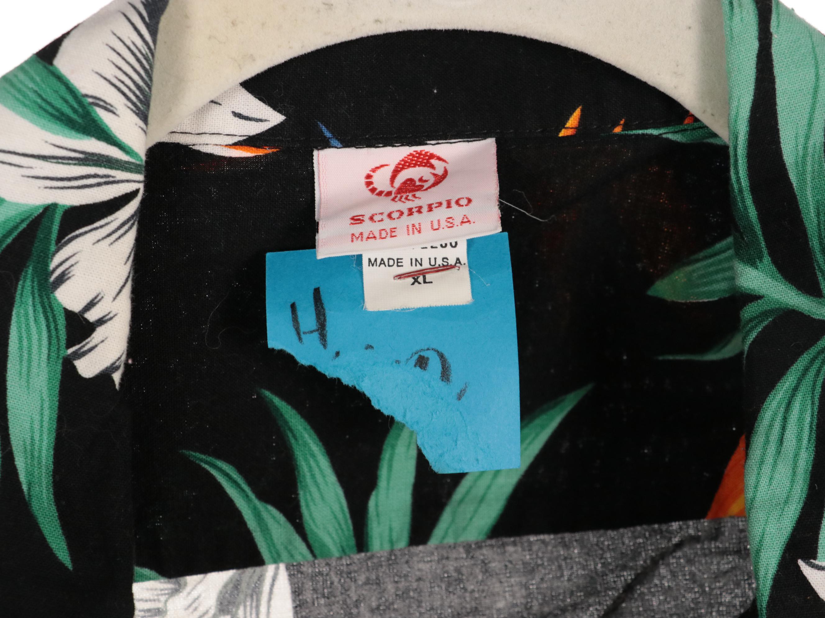 Men's Ky's and Kane Hawaiian Made Aloha Shirts and Other Camp Shirts