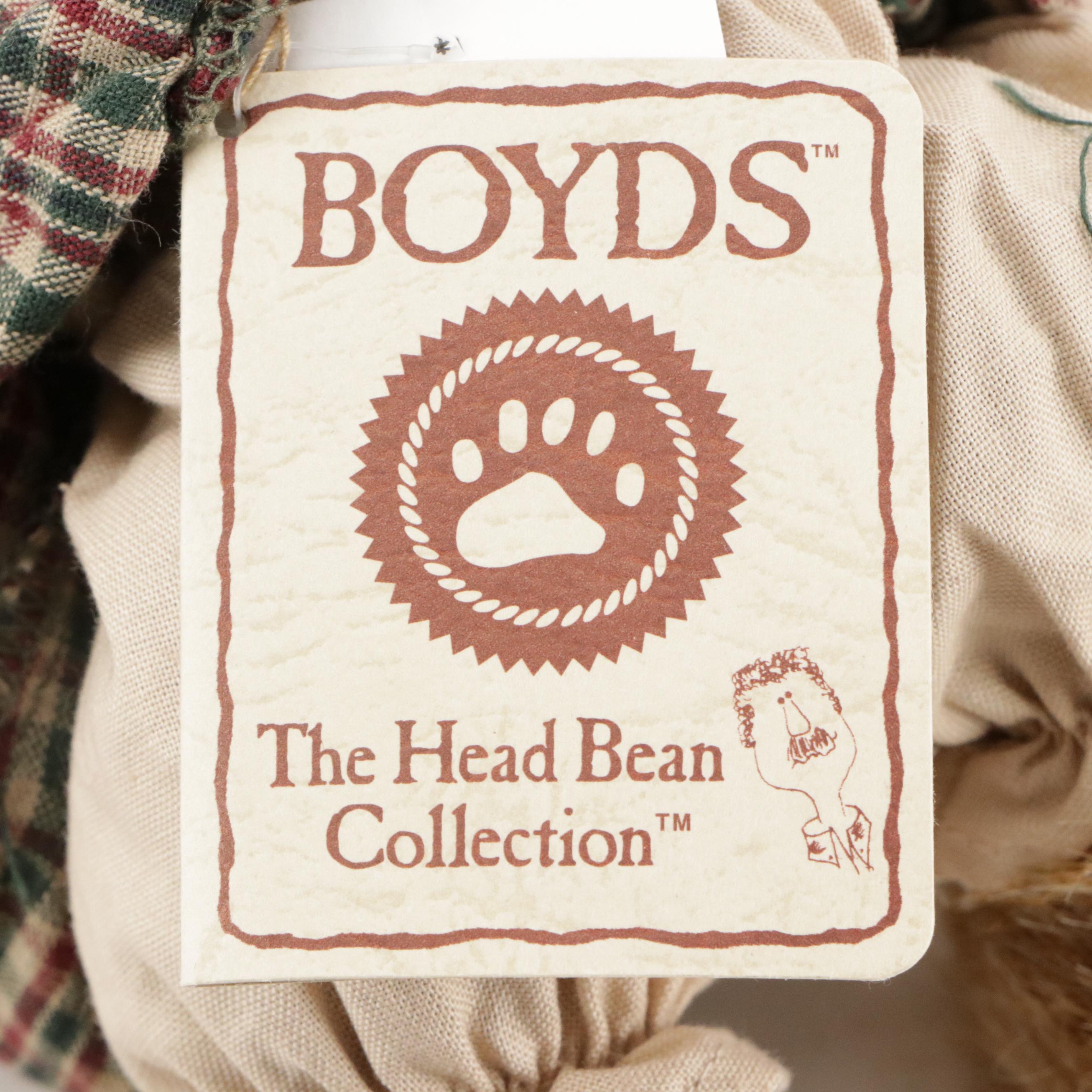 Boyds Bears The Head Bean Collection Plush Teddy Bears