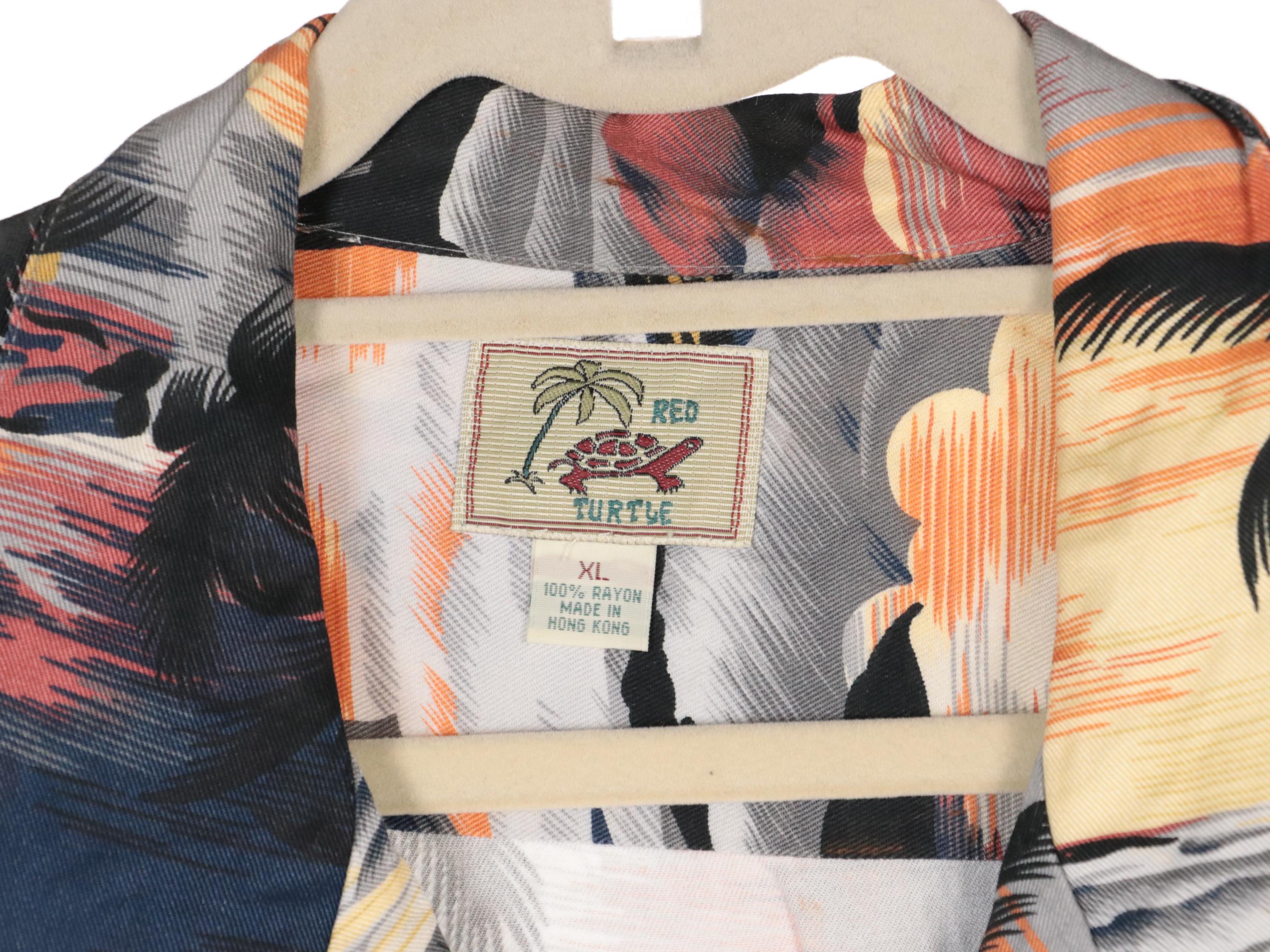 Men's Printed Button-Up Shirts