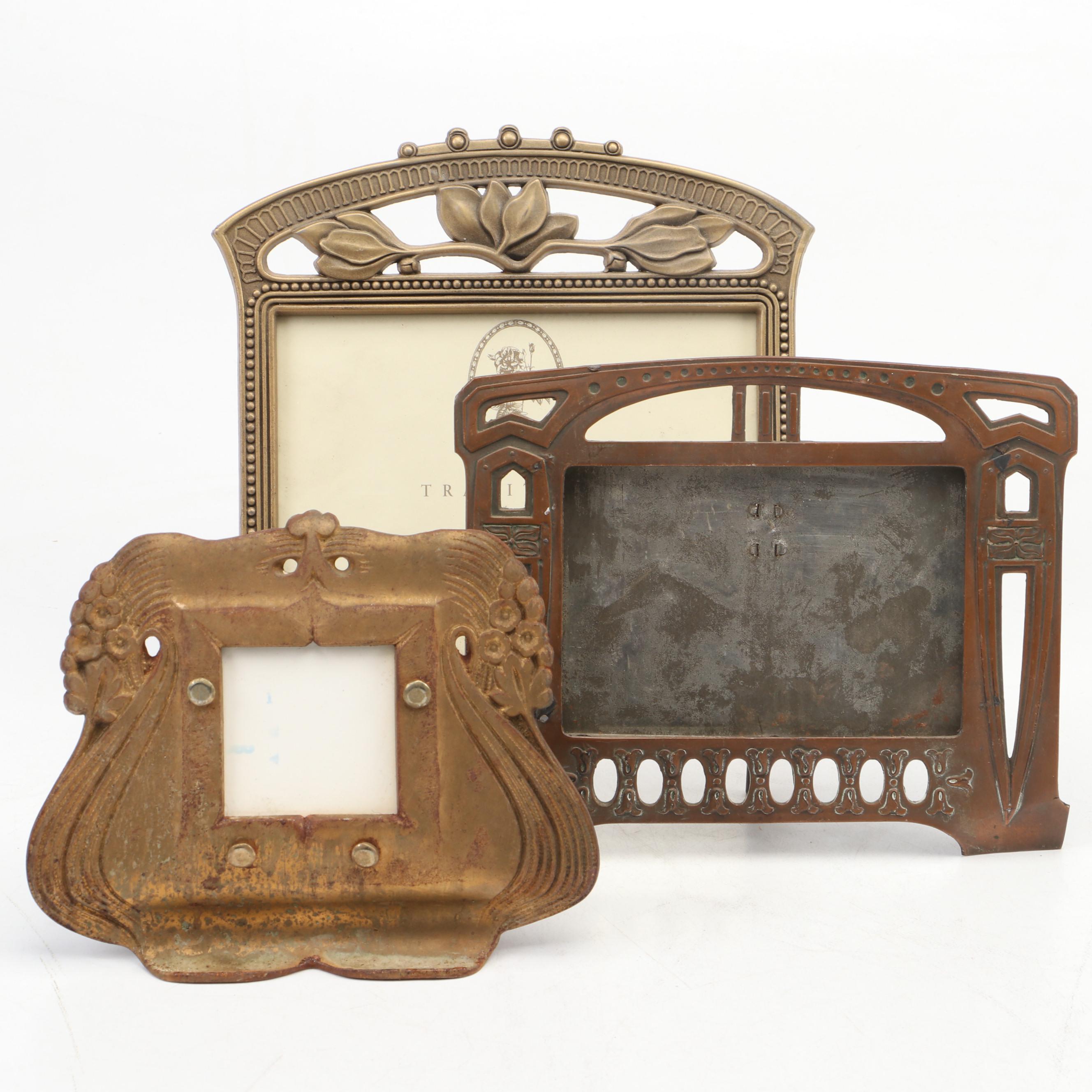 Weston Gallery Floral Motif Metal Frame with More Tabletop Frames