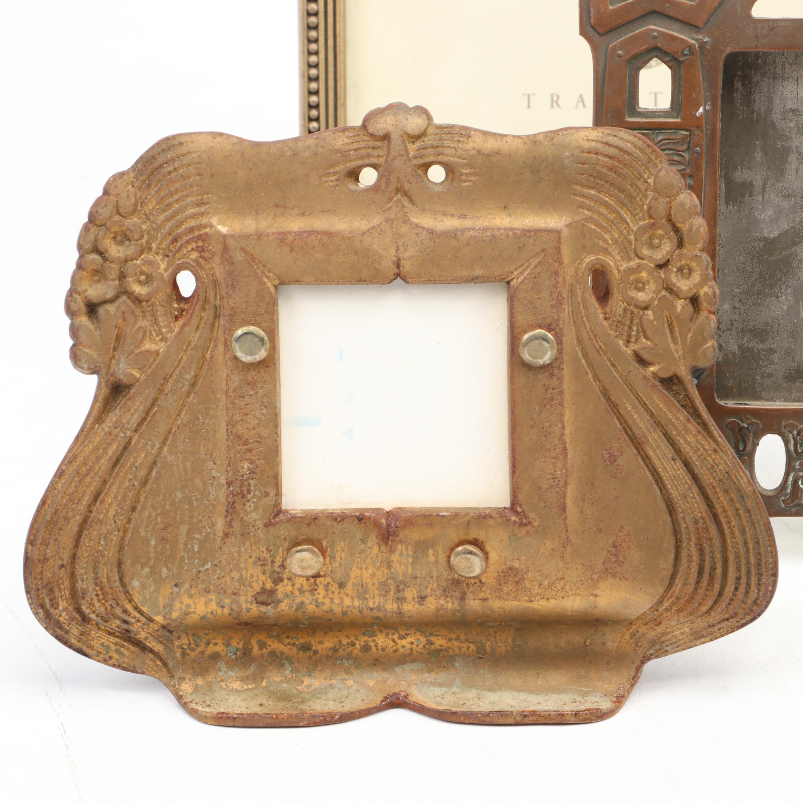 Weston Gallery Floral Motif Metal Frame with More Tabletop Frames