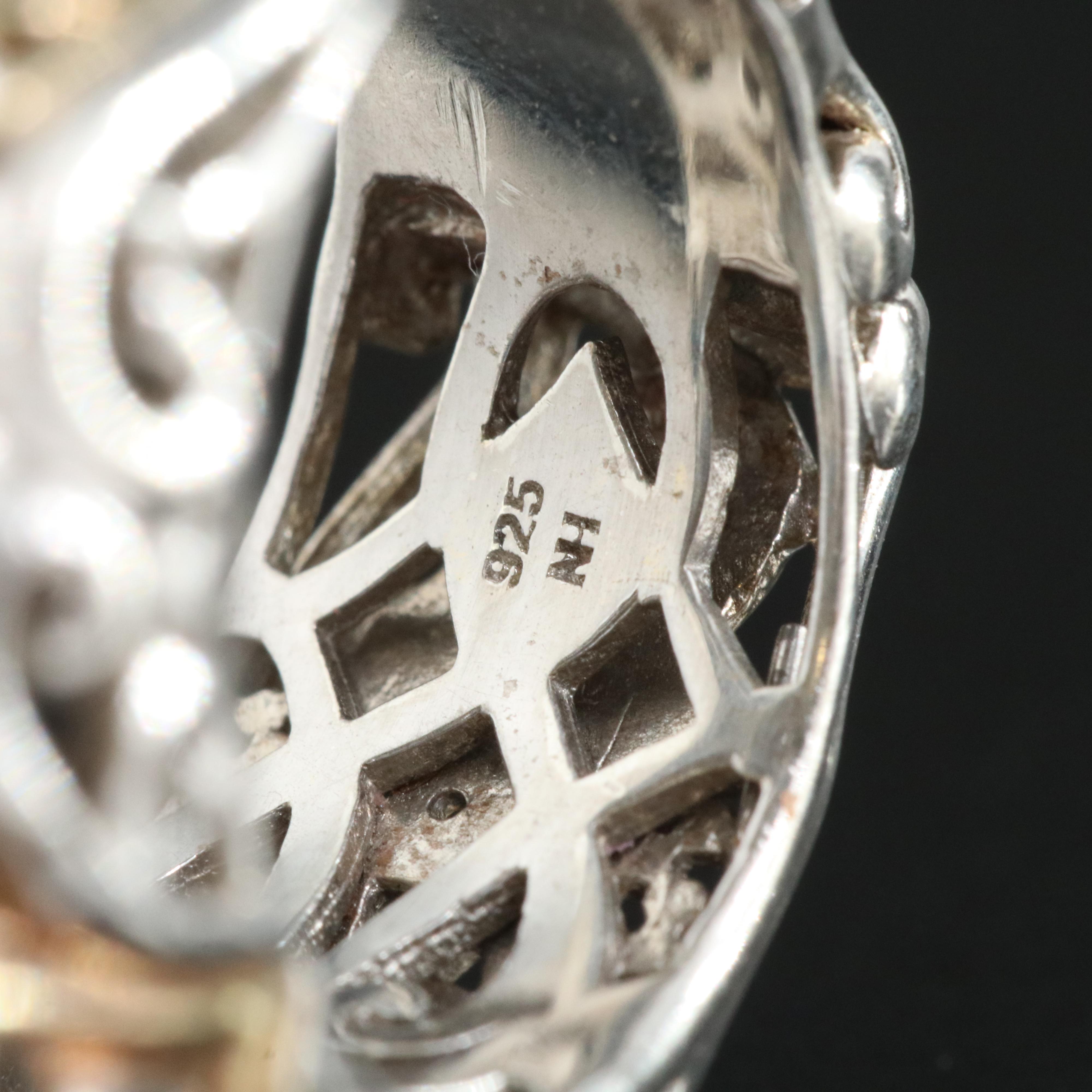 Sterling London Blue Topaz and Sapphire Ring