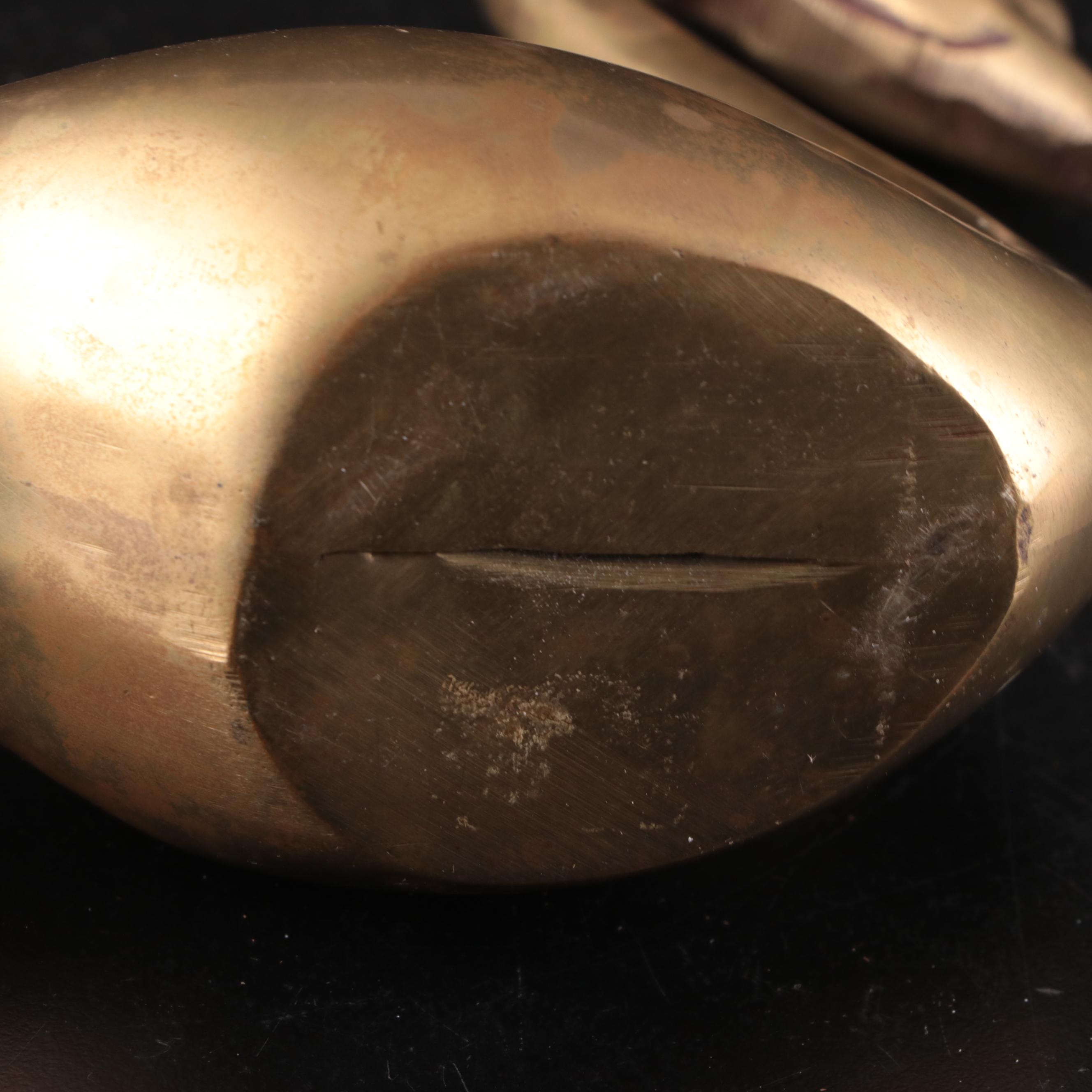 Cast Brass Mouse, Swan, Ibex, Moose and More Figurines