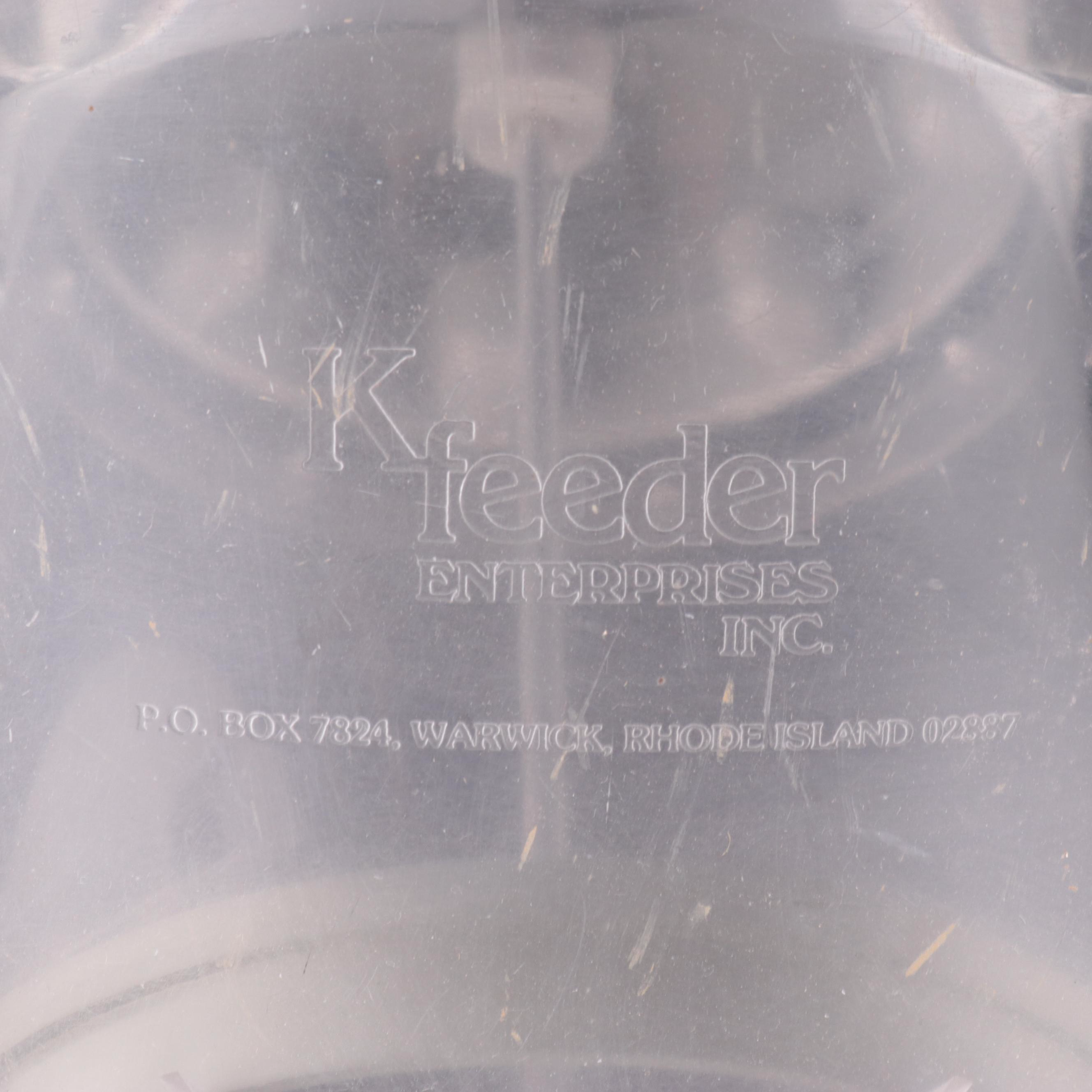 K-Feeder Enterprises Carousel Bird Feeder with Plastic Dome