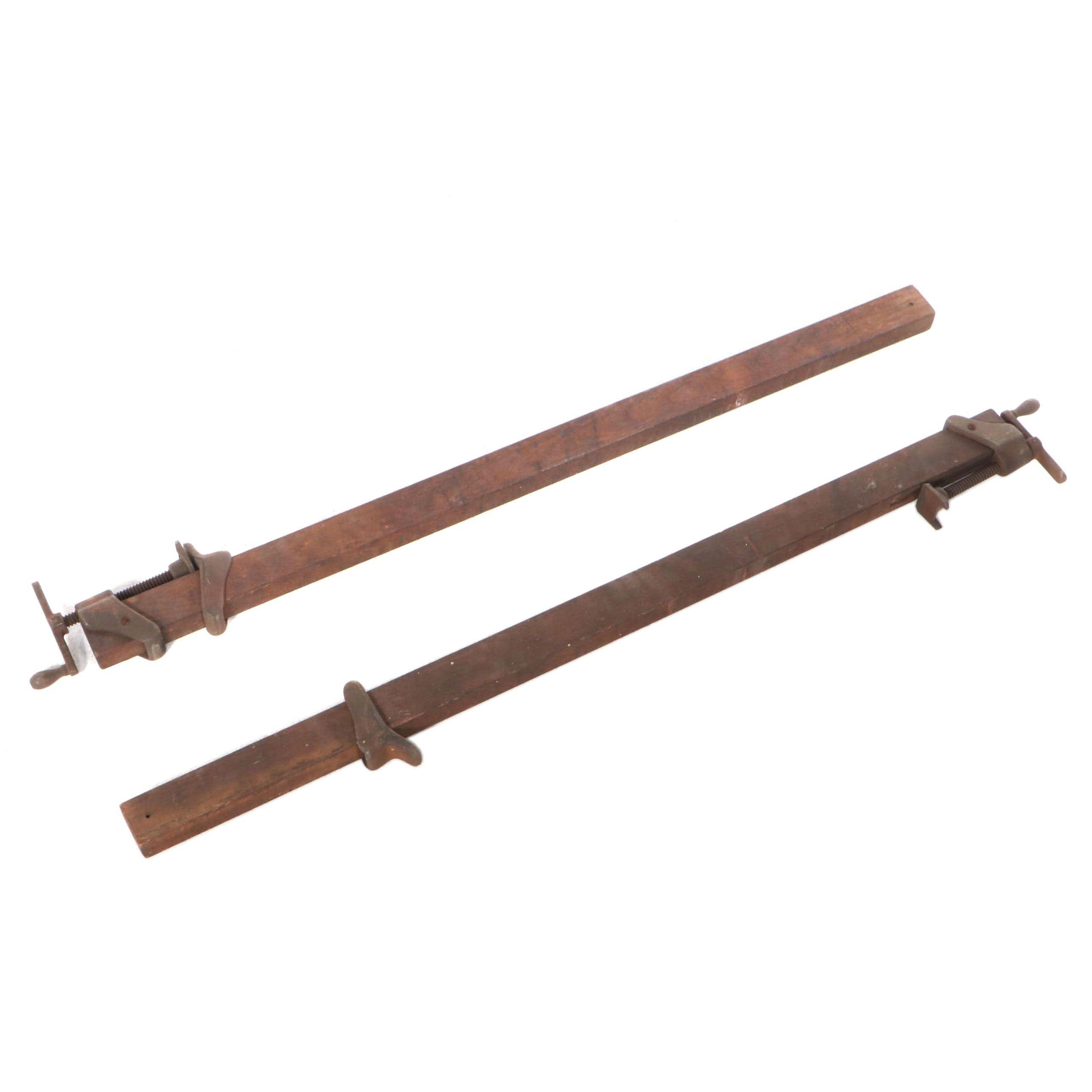 Pair of Heavy Duty Bar Clamps