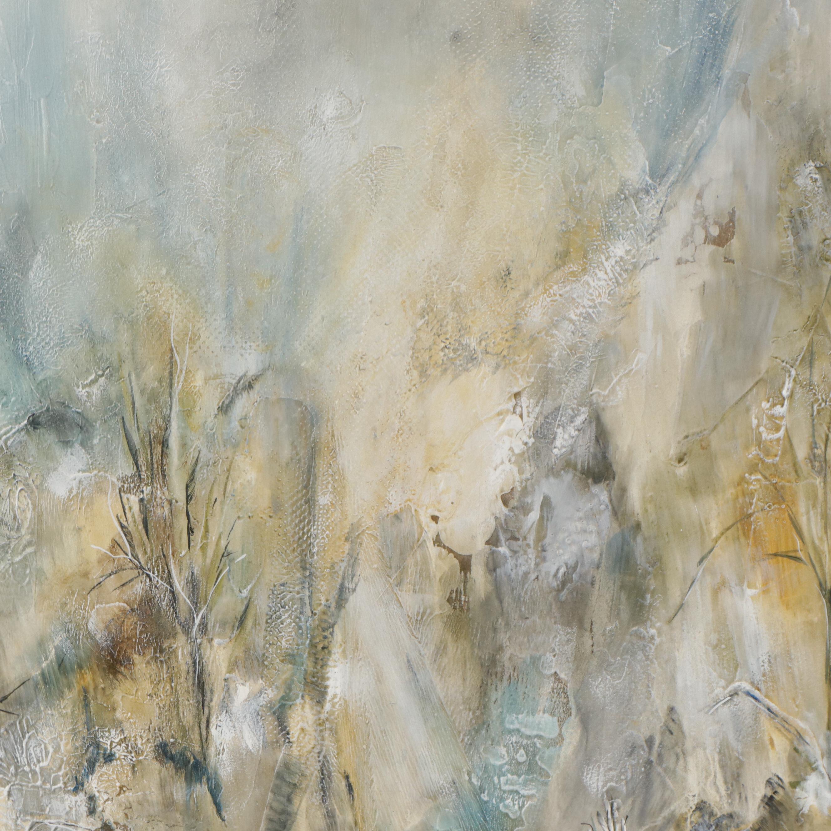 Jan Dorer Abstract Oil Painting