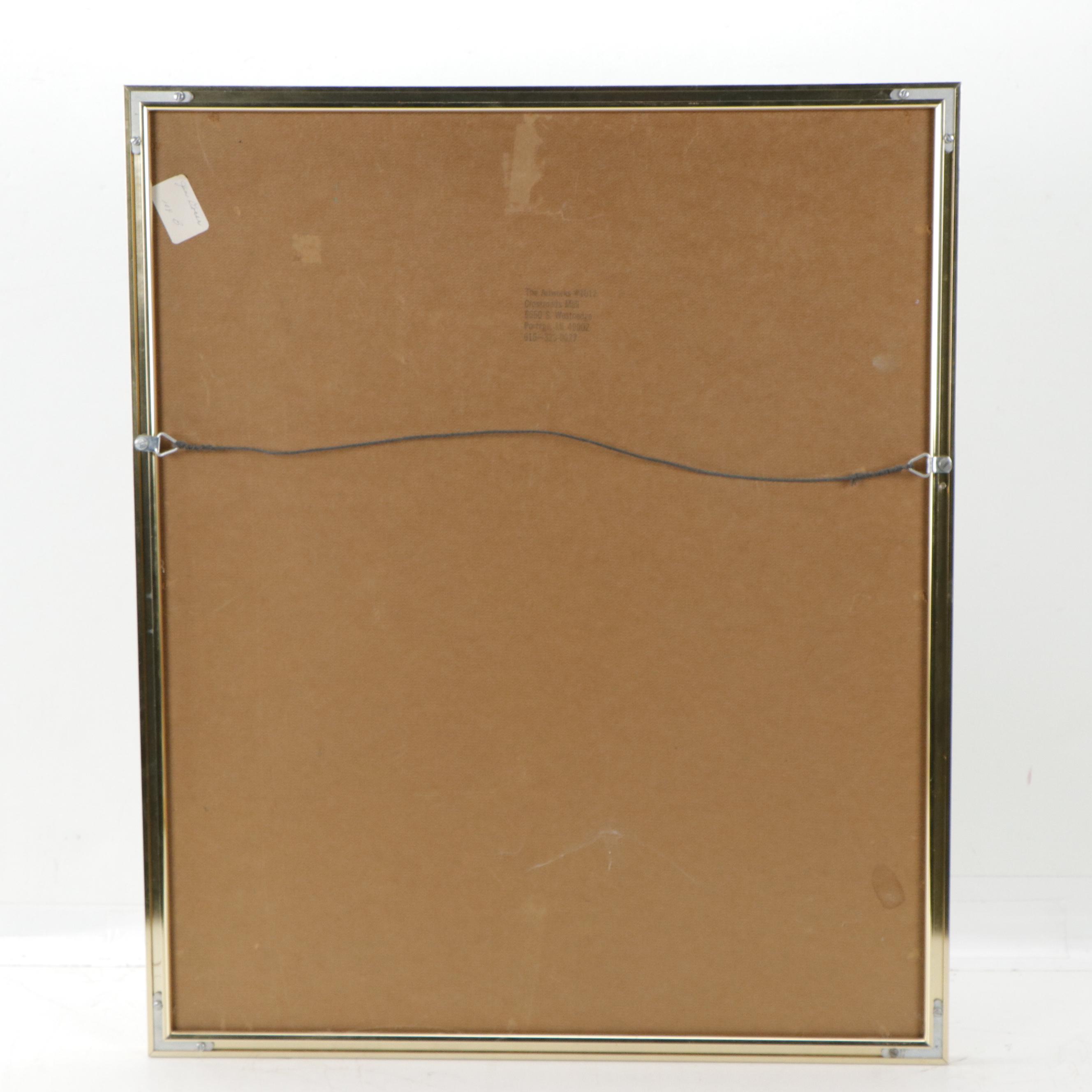 Jan Dorer Abstract Oil Painting