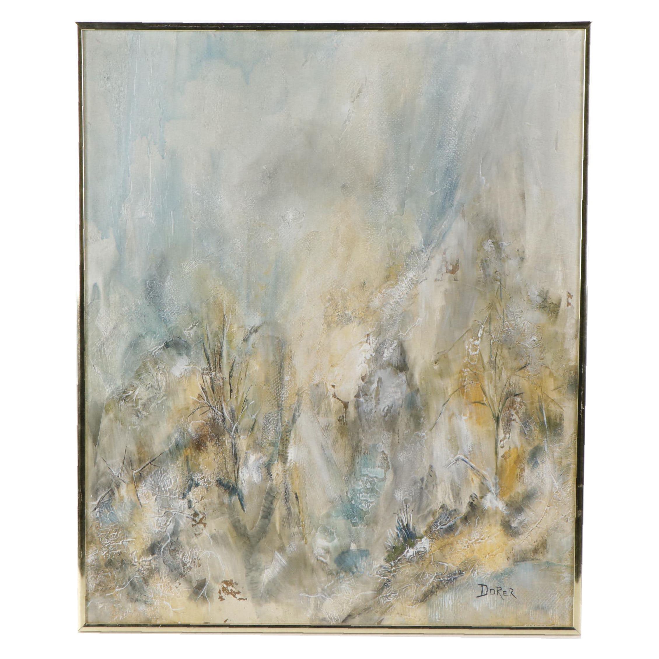 Jan Dorer Abstract Oil Painting