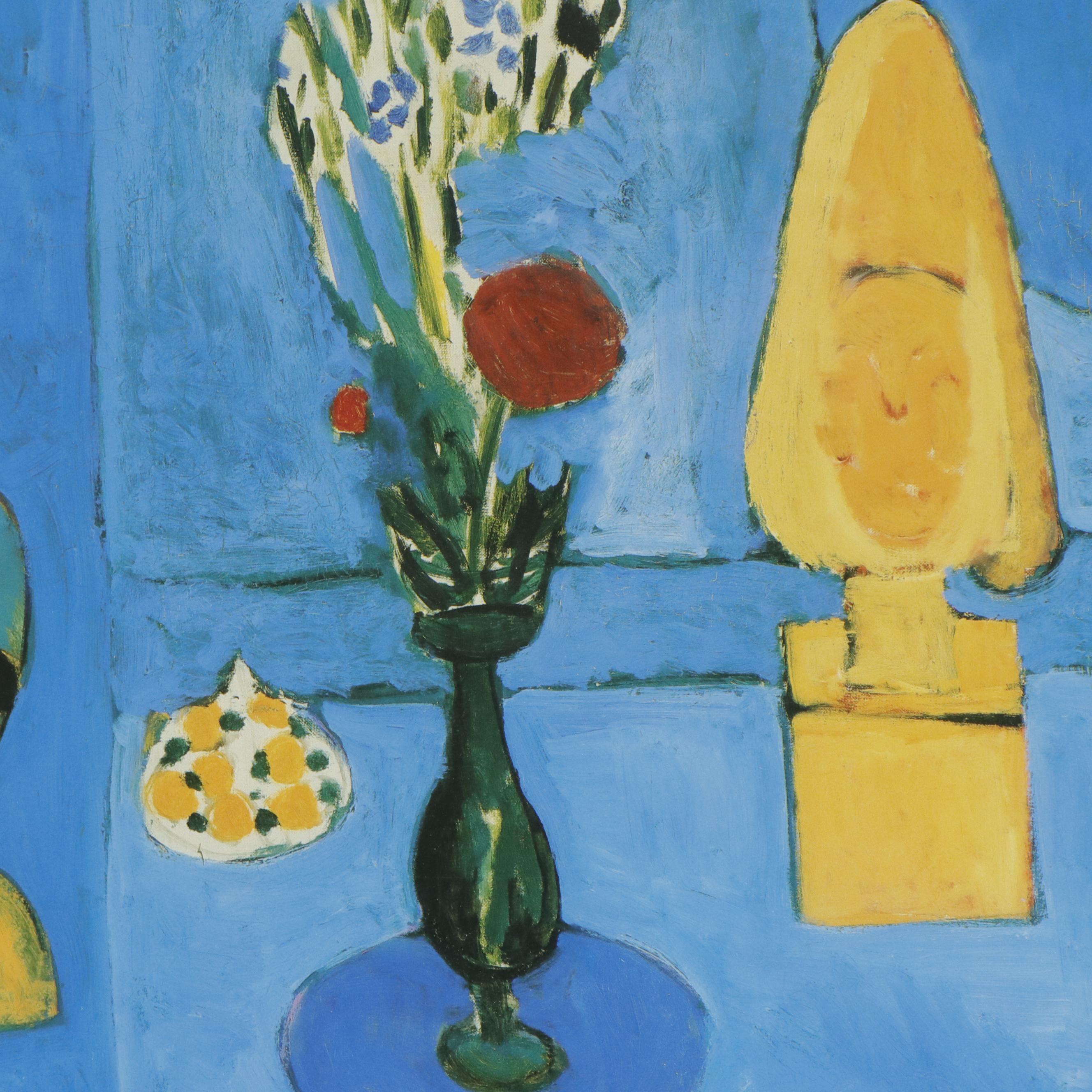 Poster Print of Henri Matisse's "The Blue Window"