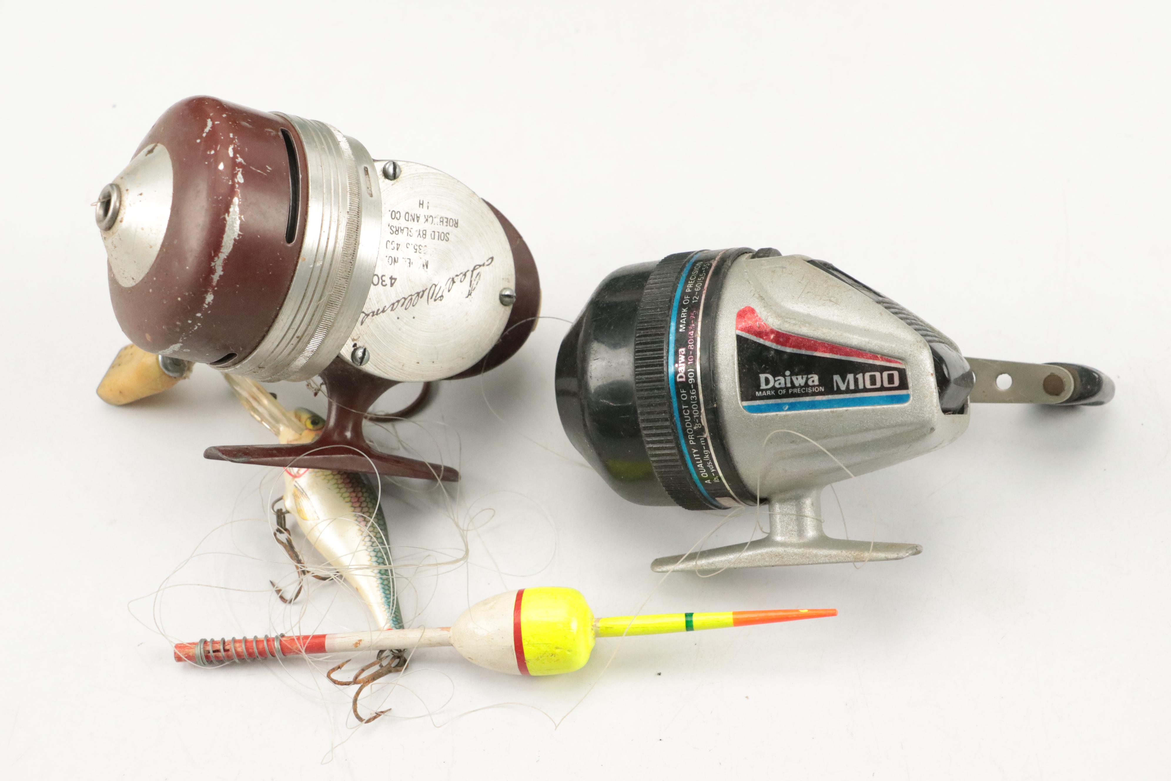 Plano Tackle Box with Other Fishing Reels, Lures, and More