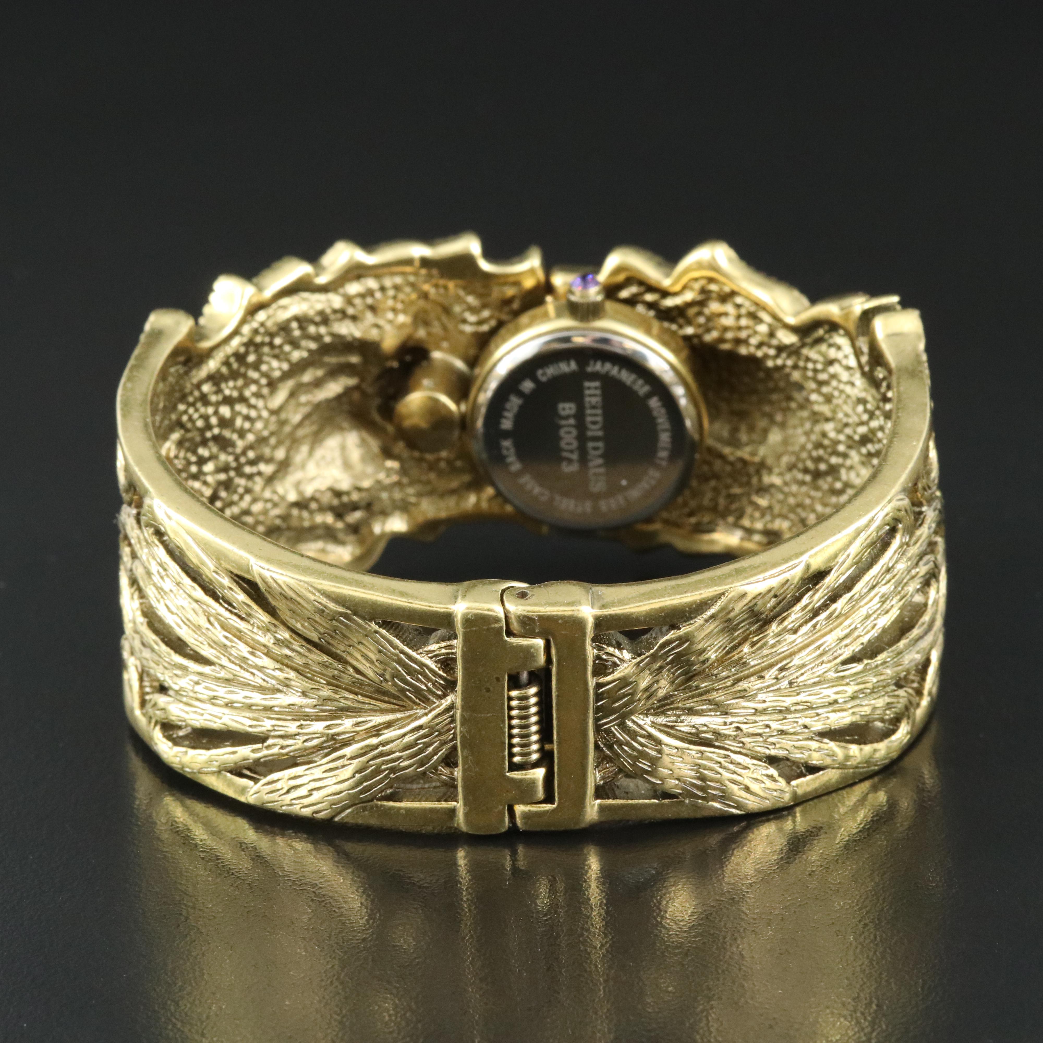 Heidi Daus Kissing Frogs Hidden Watch