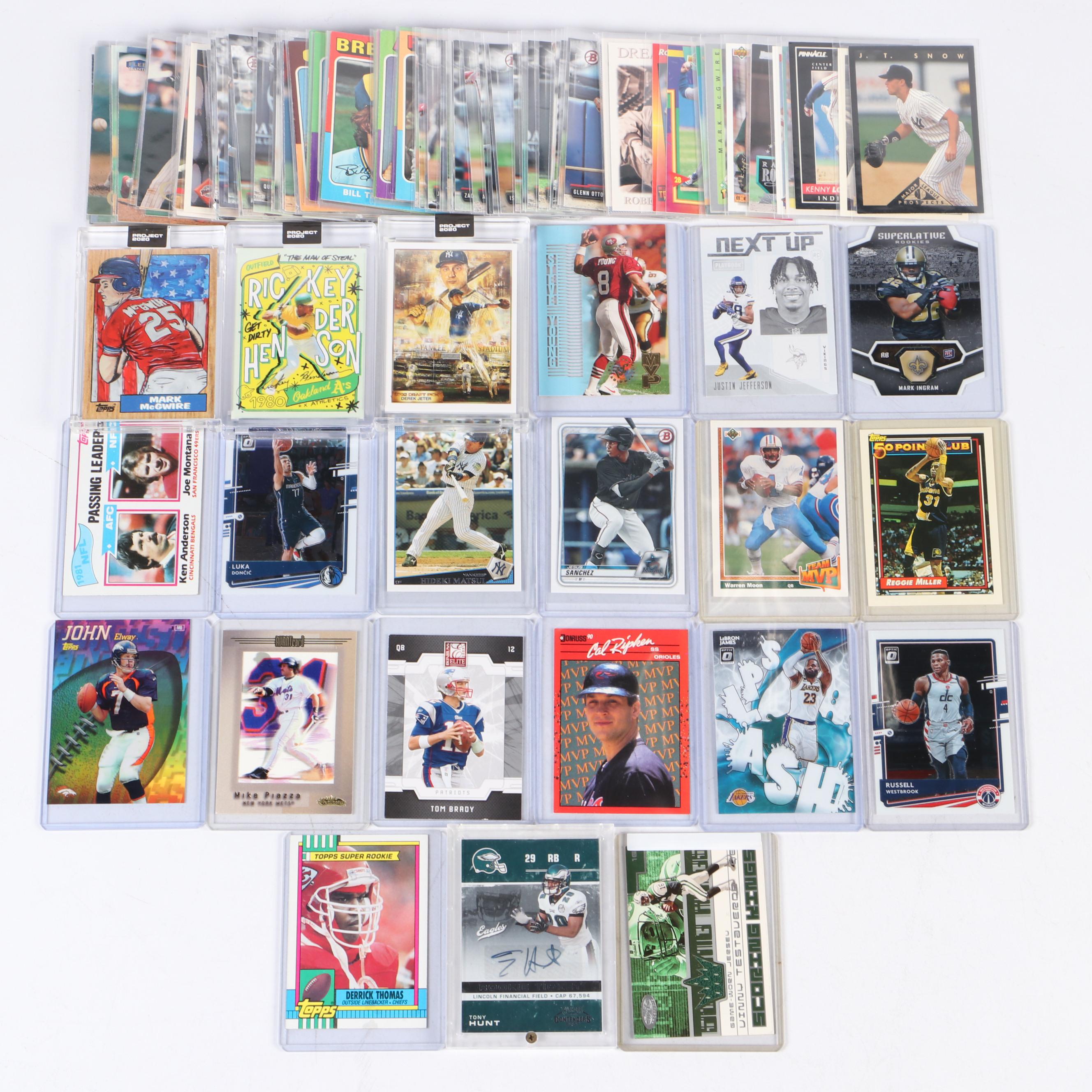 Donruss Elite and More Sports Cards with Tom Brady, LeBron James, Cal Ripken Jr.