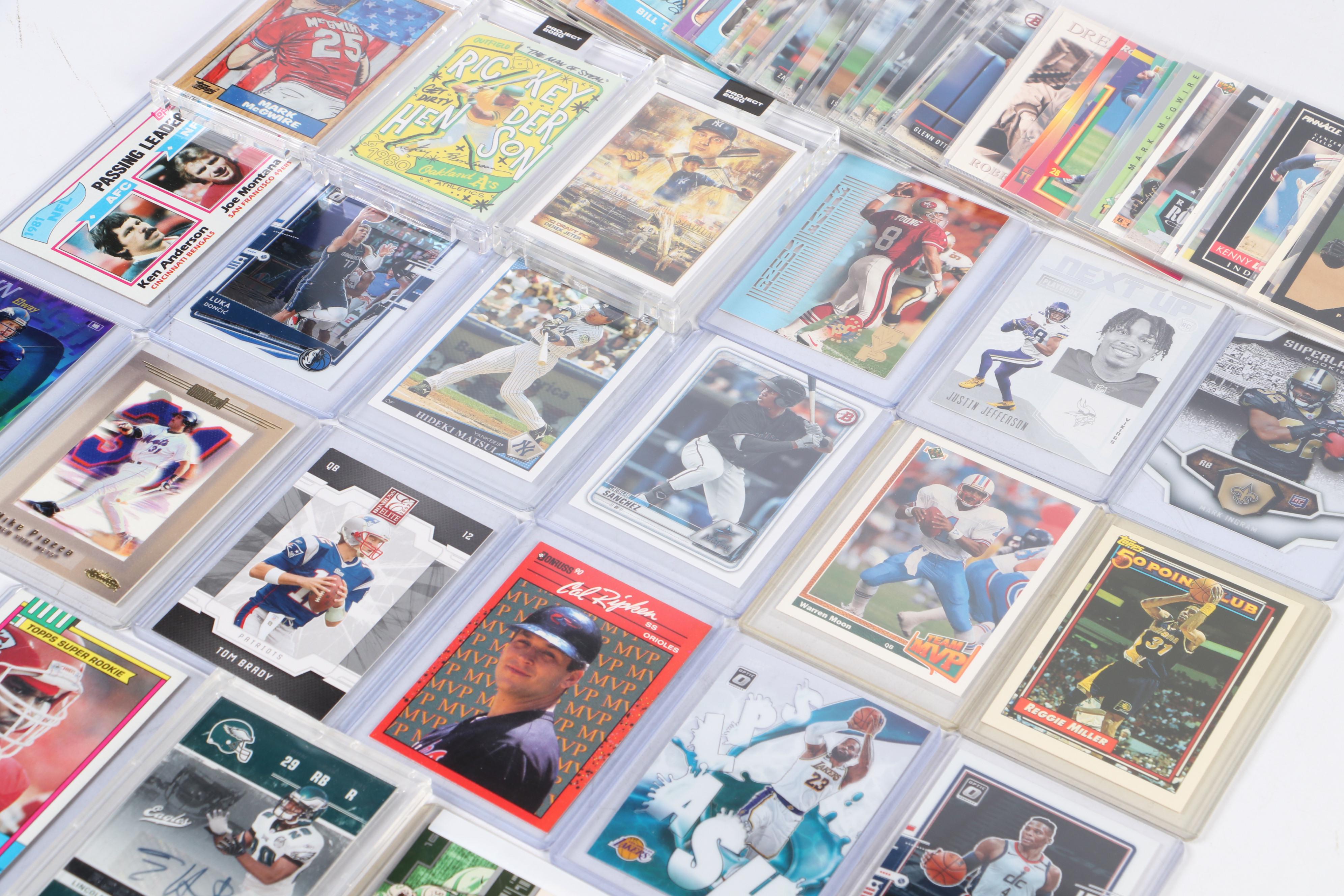 Donruss Elite and More Sports Cards with Tom Brady, LeBron James, Cal Ripken Jr.