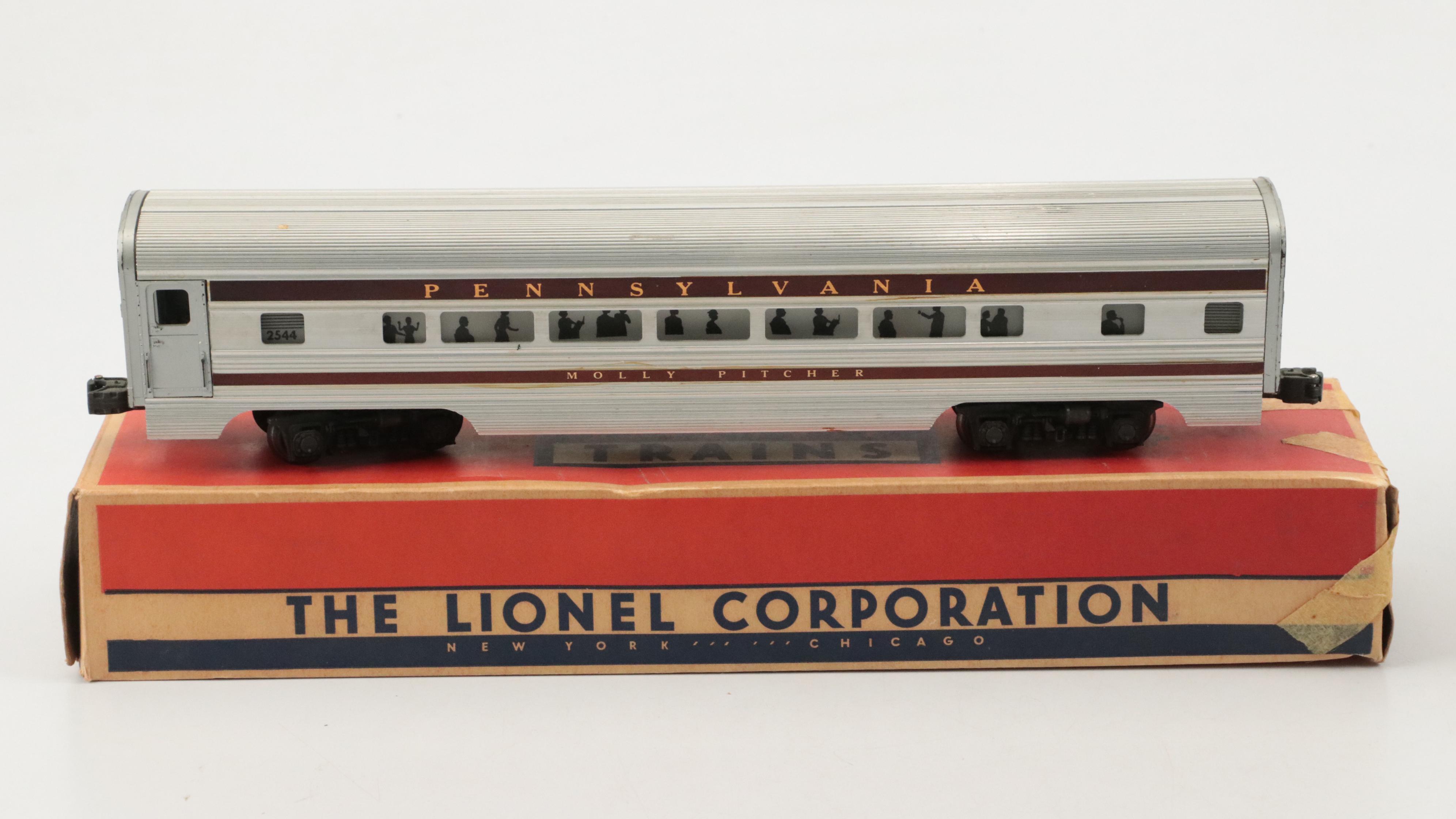 Lionel Pennsylvania Line "Betsy Ross" and Other Congressional Passenger Cars